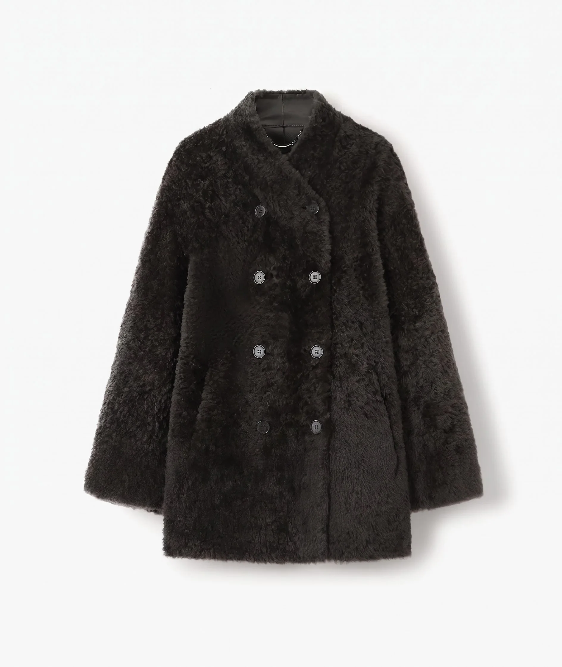 Double-Breasted Teddy Coat - Image 8