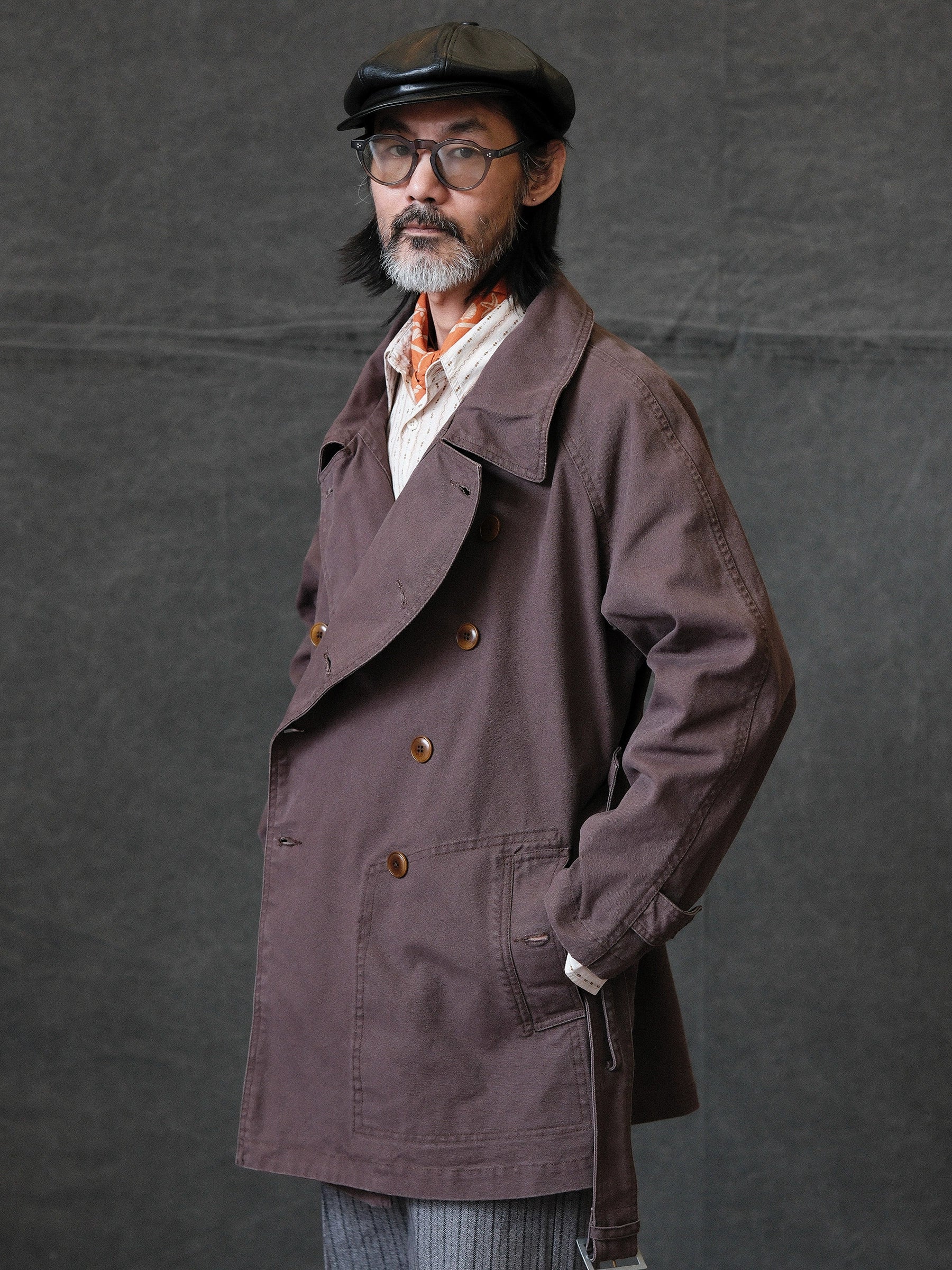 Double-Breasted Trench Coat - Image 3