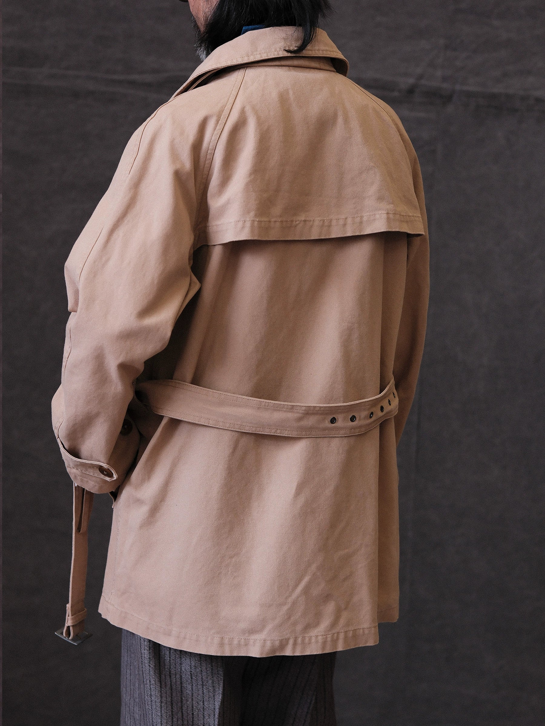 Double-Breasted Trench Coat - Image 4