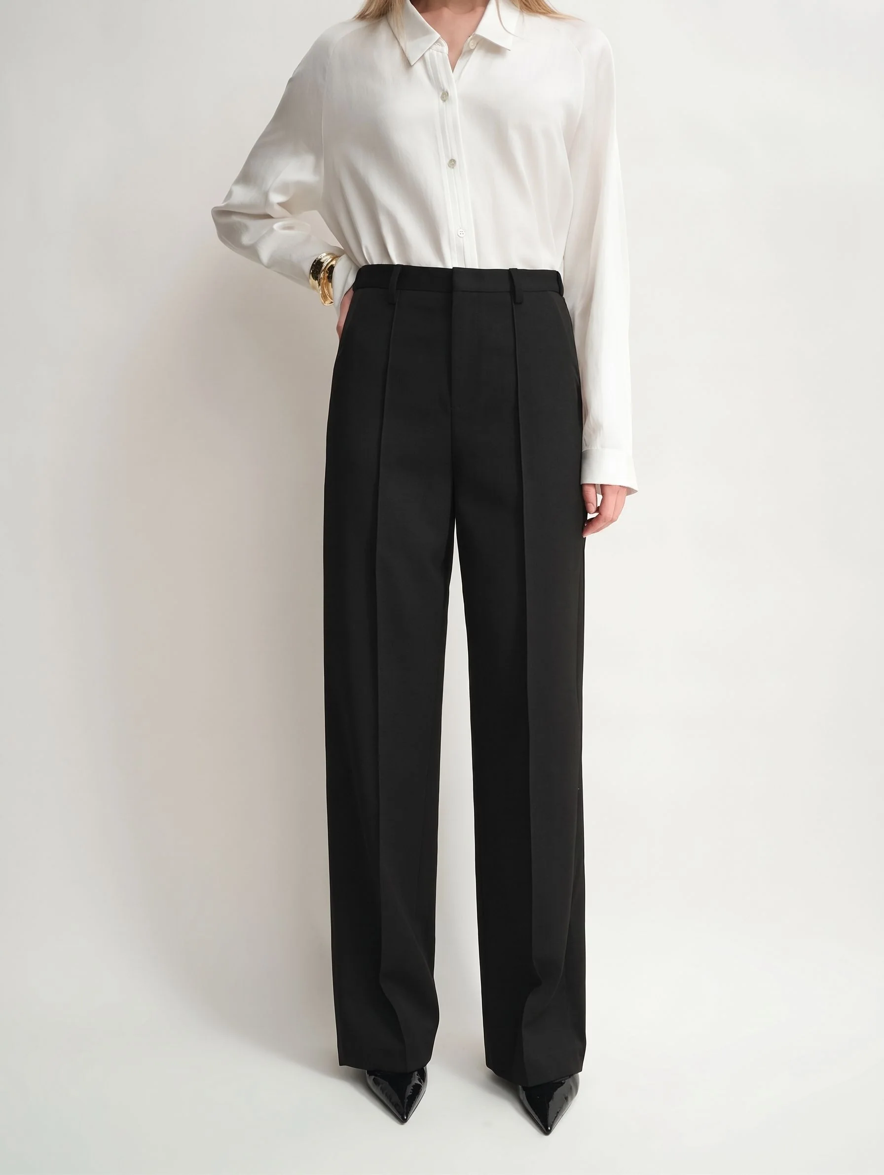 Double-Breasted Tuxedo Blazer - Image 6