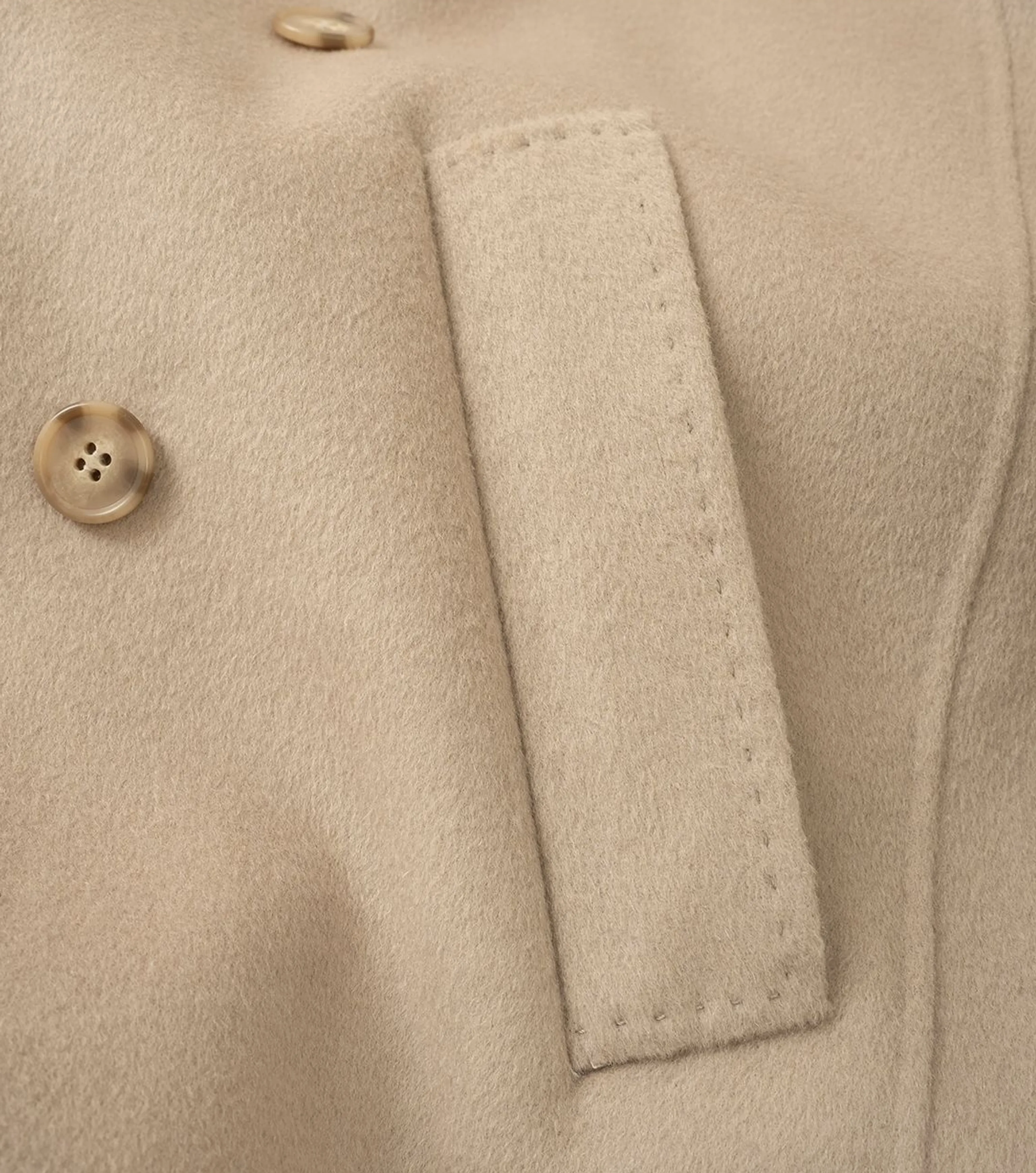 Double-Breasted Wool Overcoat - Image 7