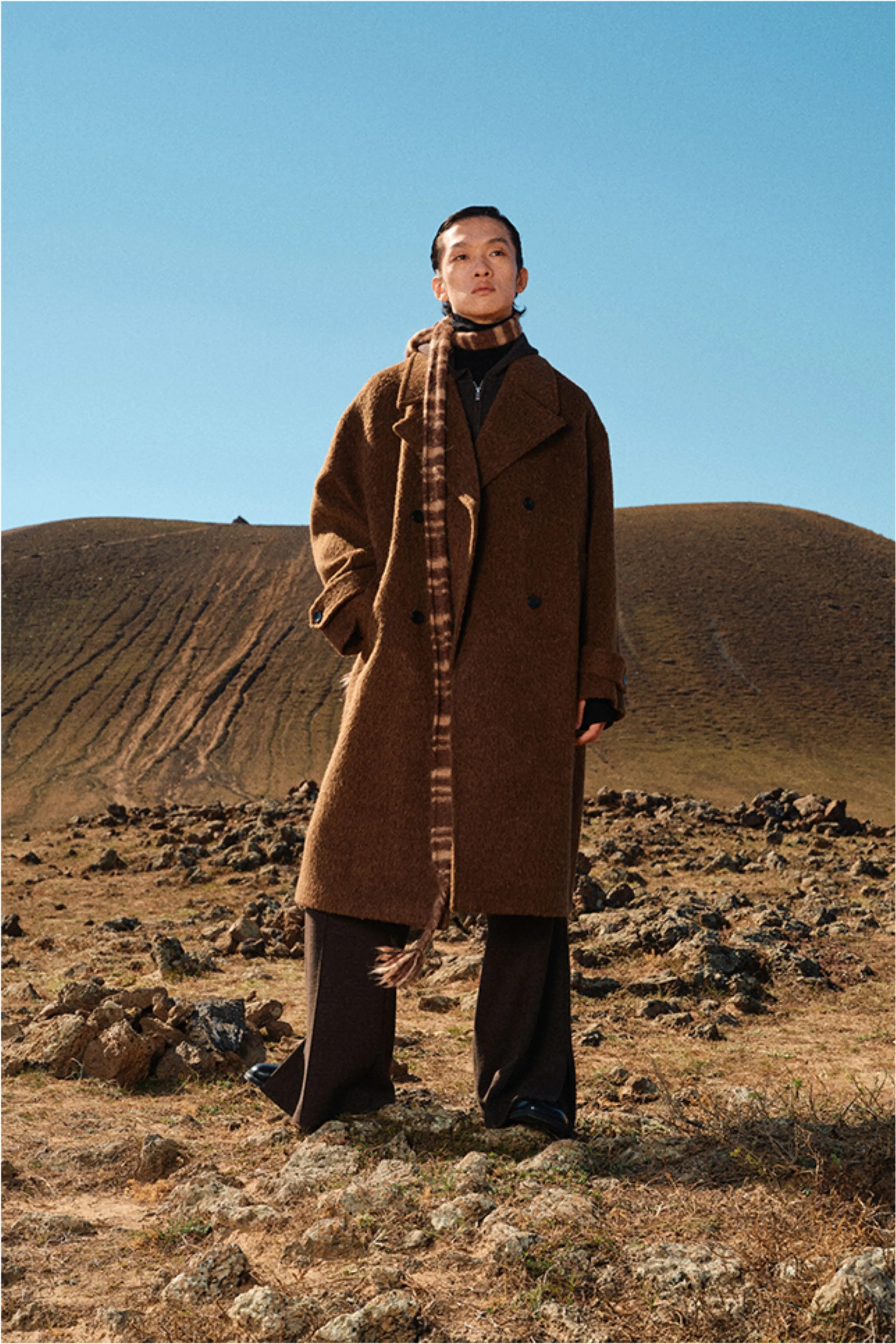 Double-Breasted Wool Overcoat - Image 5