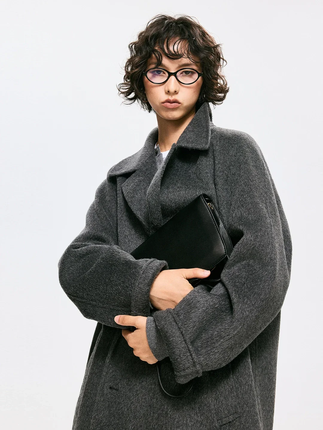 Double-Faced Wool-Cashmere Overcoat