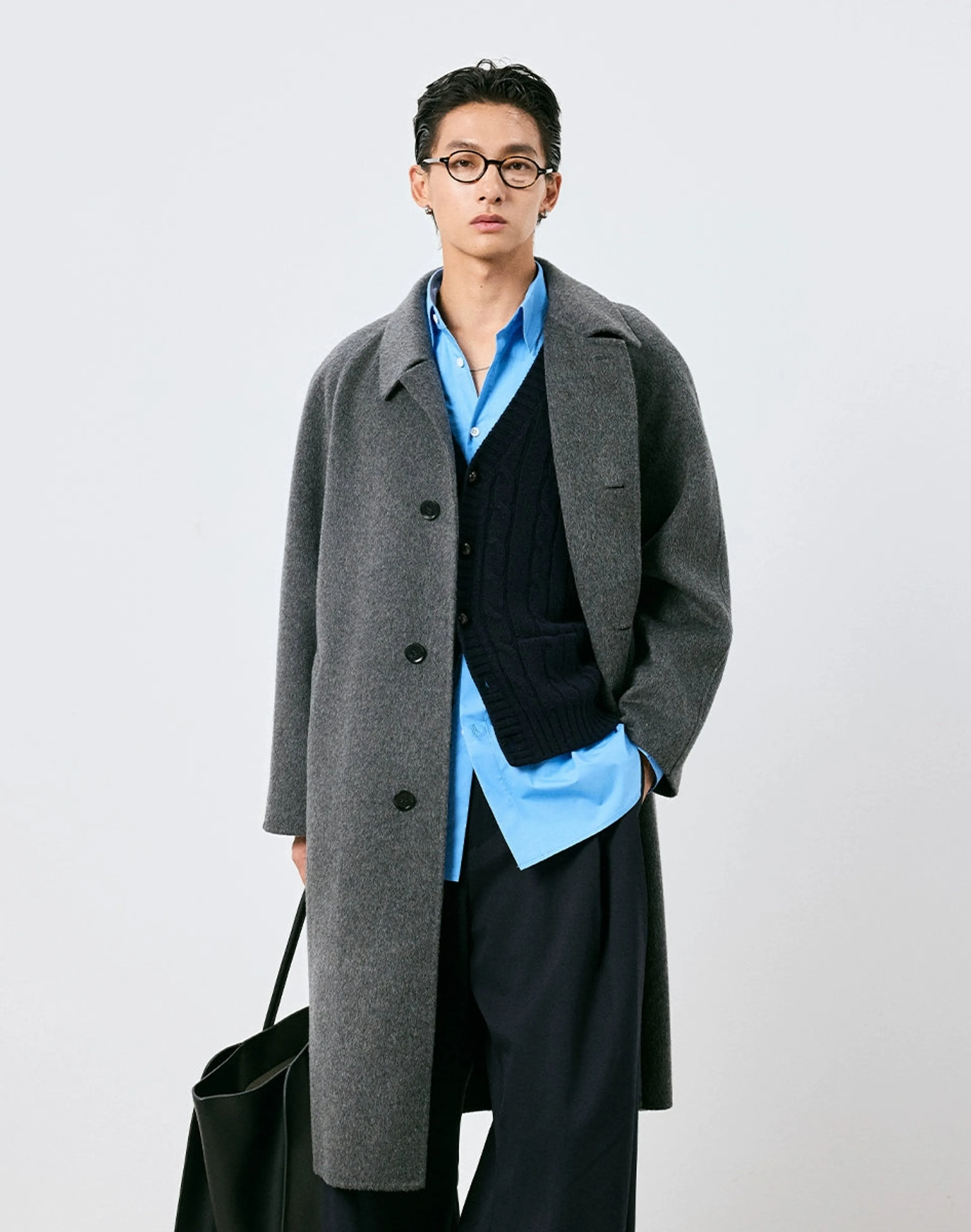 Double-Faced Wool-Cashmere Overcoat - Image 7