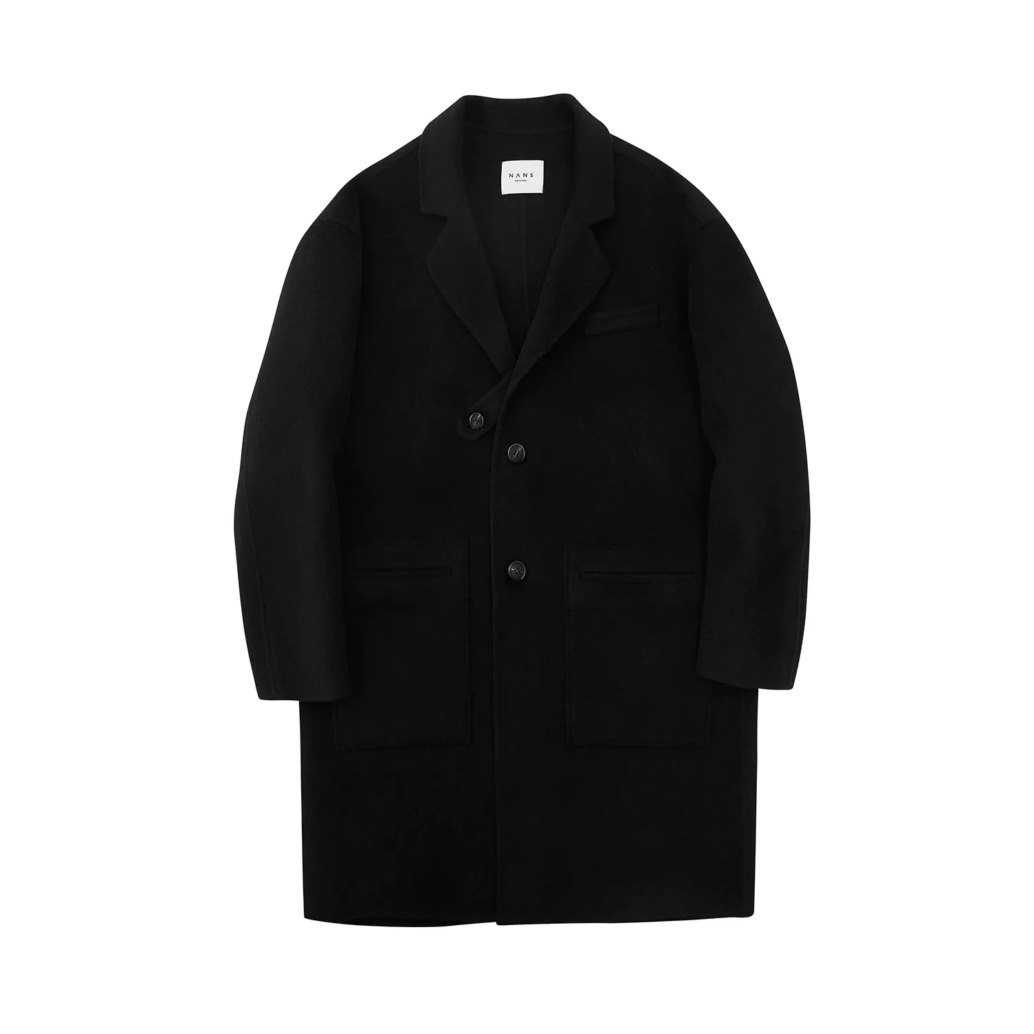 Double-Faced Wool Coat - Image 6