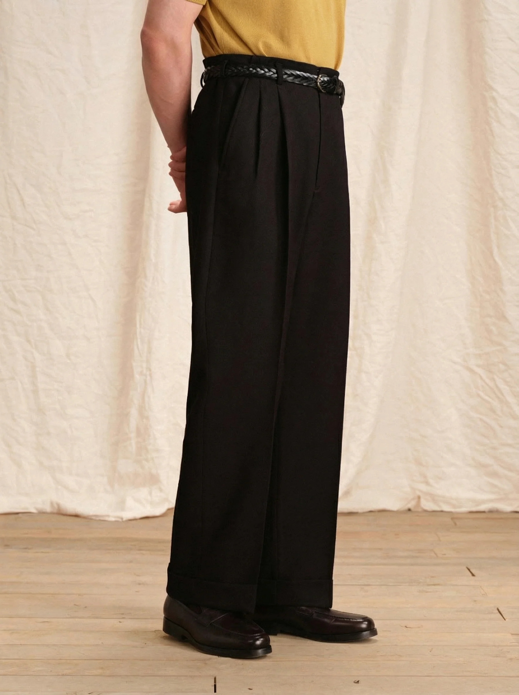 Double-Pleat Cavalry Trousers - Image 2