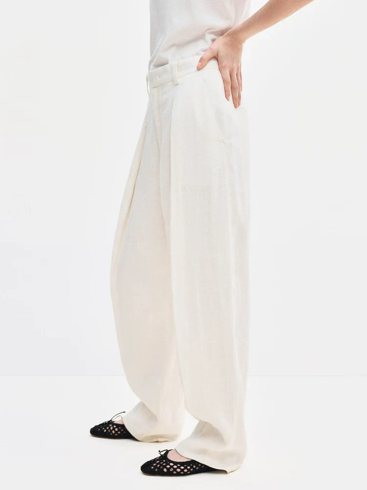 Double-Pleat Trousers