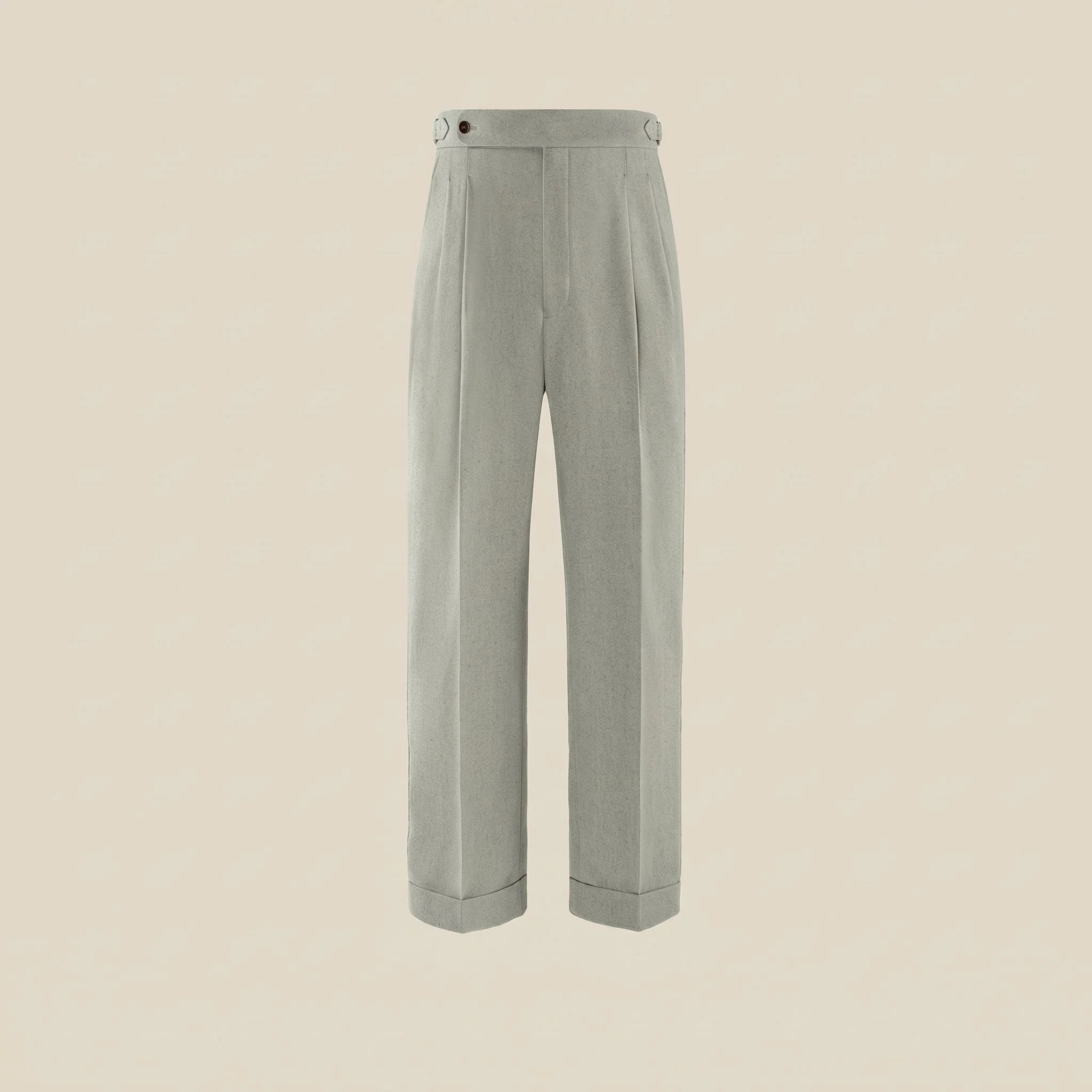 Double Pleat Trousers - Image 9