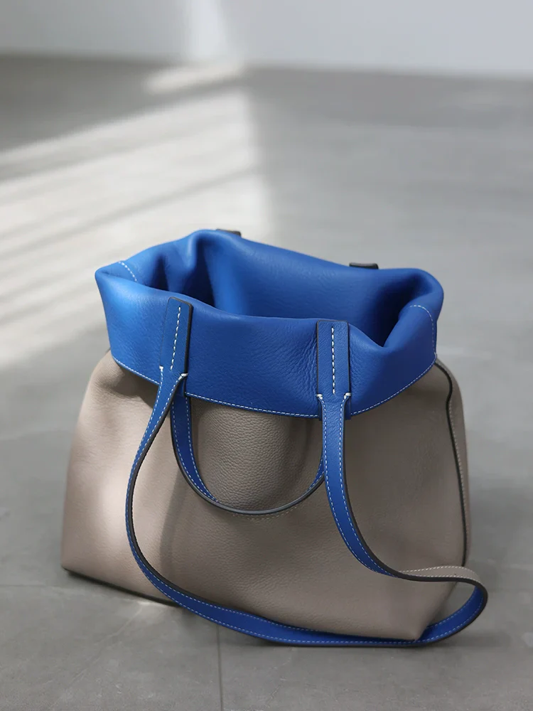 Double-Sided Cowhide Tote - Image 26