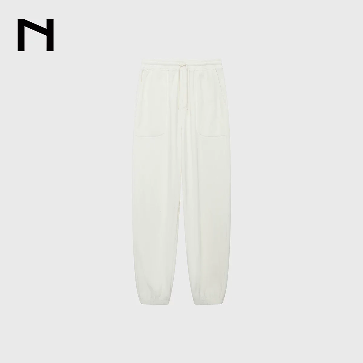 Double-Sided Fleece Patch Pocket Sweatpants - Image 6