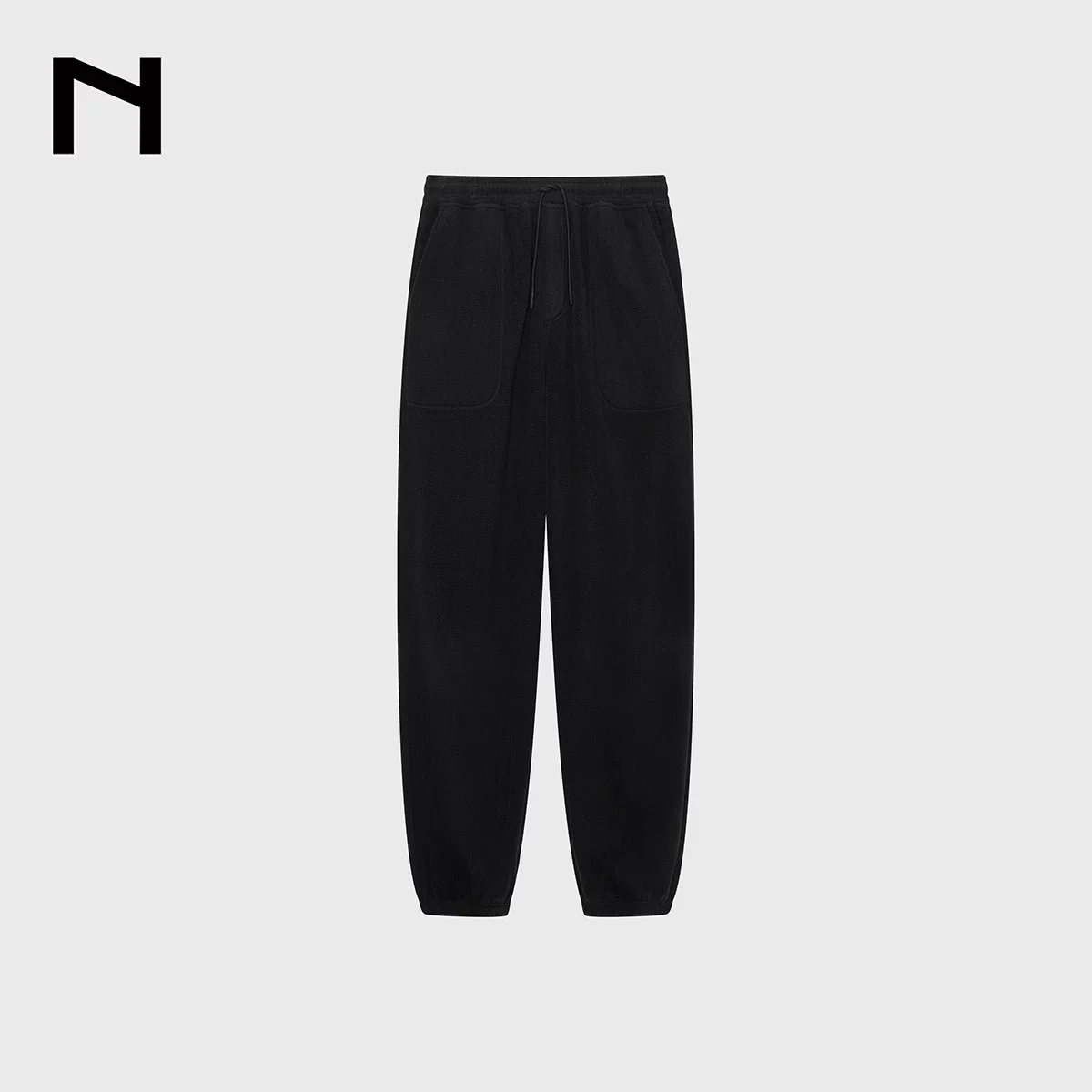 Double-Sided Fleece Patch Pocket Sweatpants - Image 8