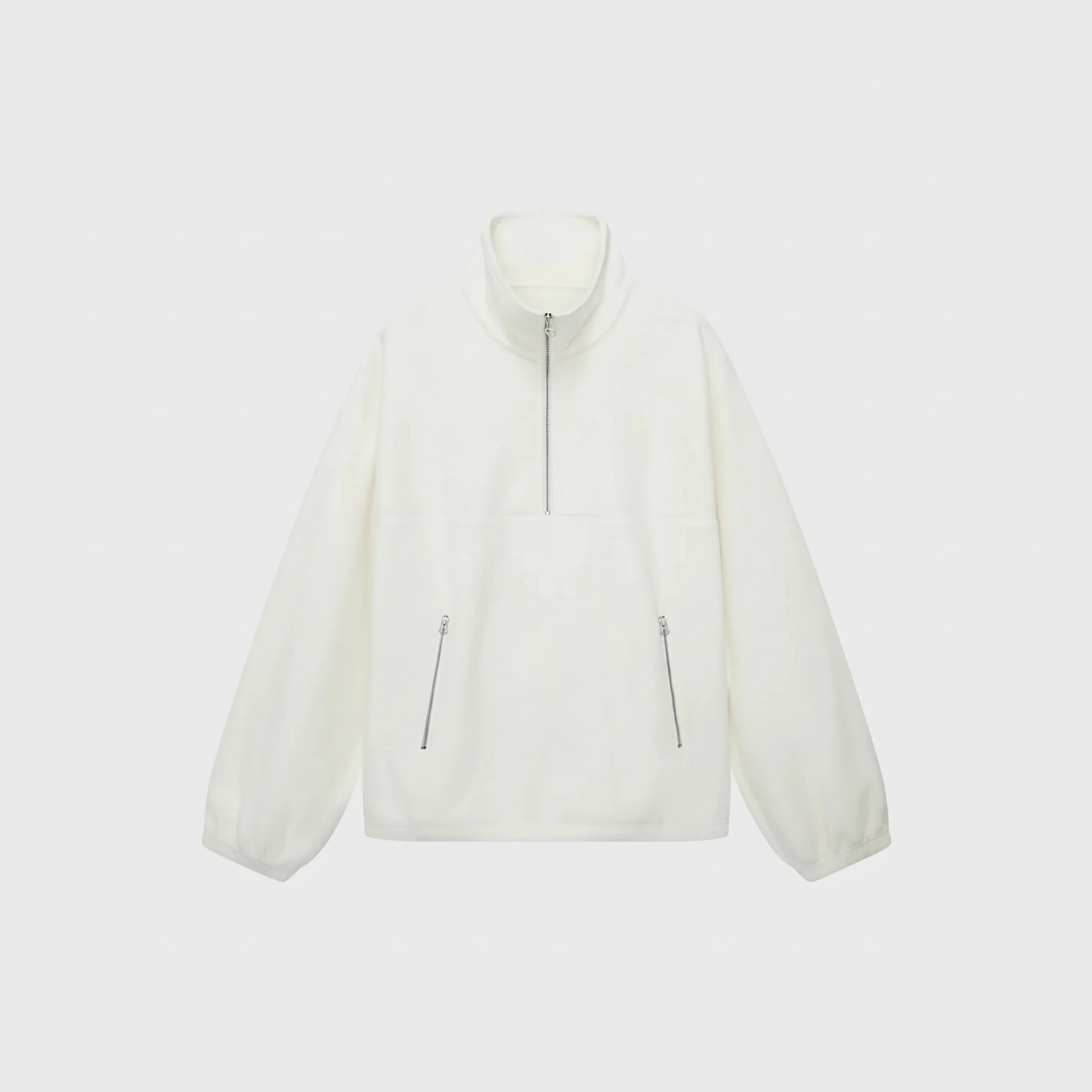 Double-Sided Polar Fleece Half-Zip Pullover - Image 6