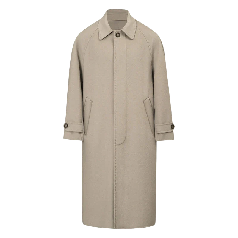 Double-Sided Wool Overcoat - Image 12