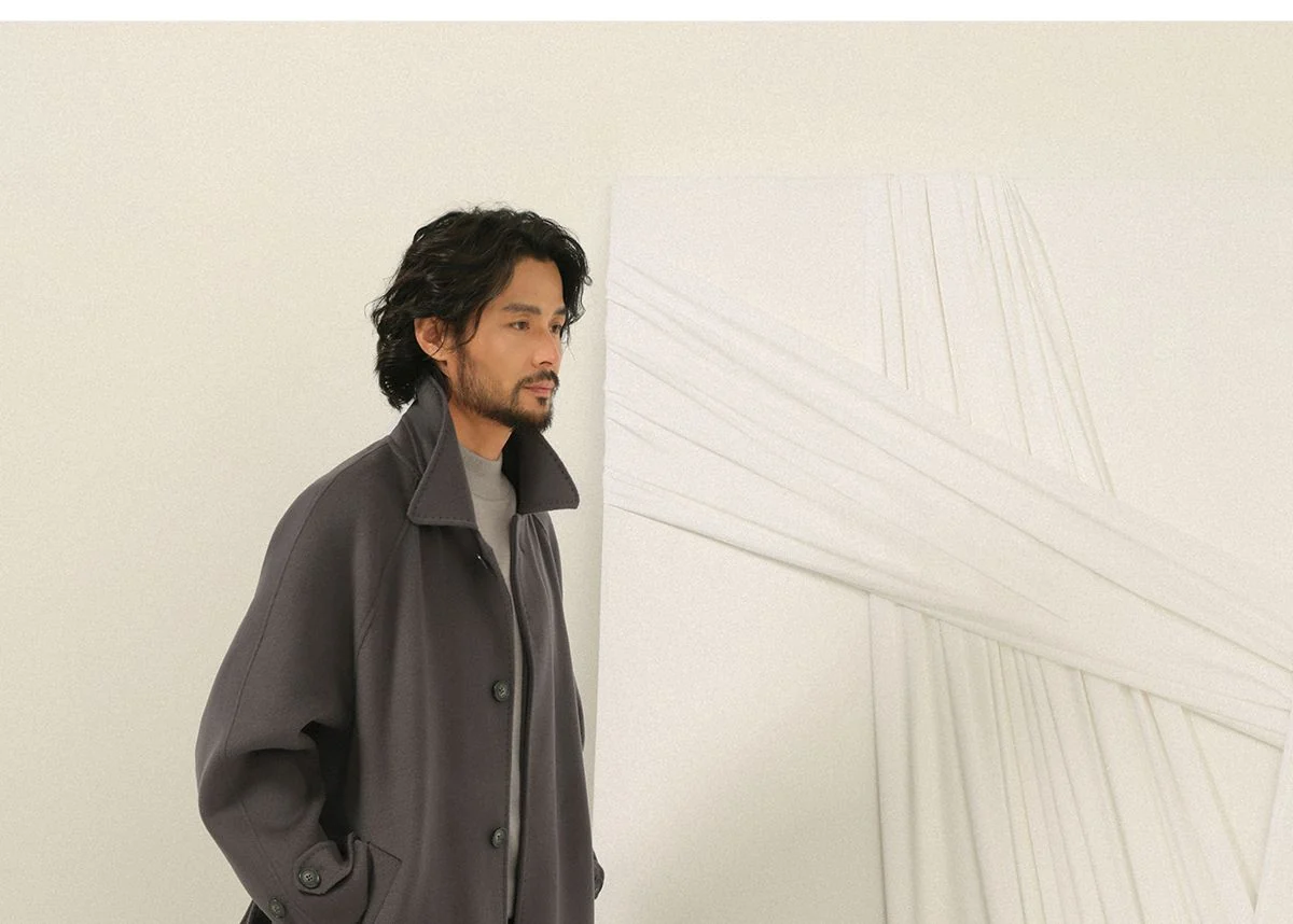 Double-Sided Wool Overcoat - Image 4