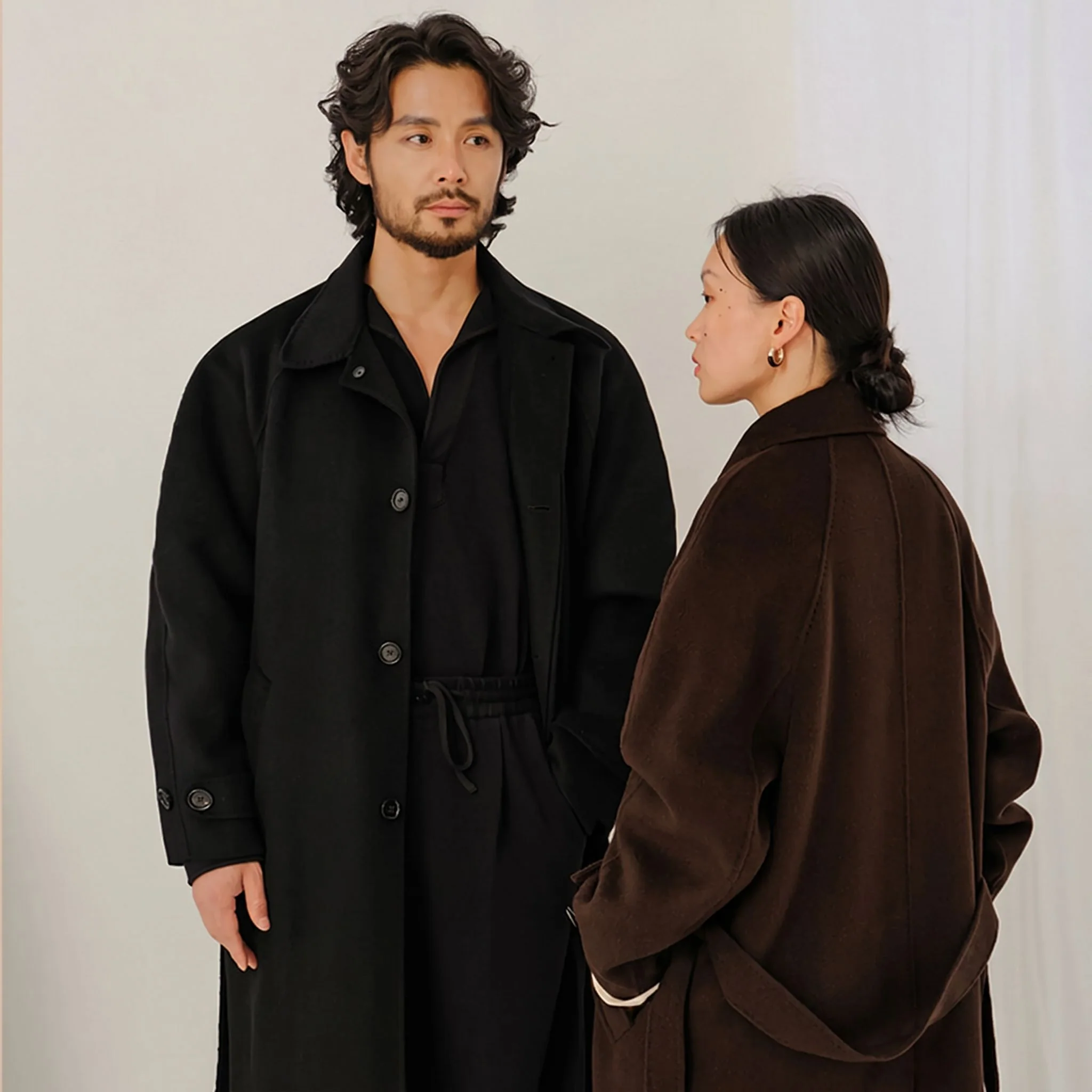 Double-Sided Wool Overcoat - Image 5