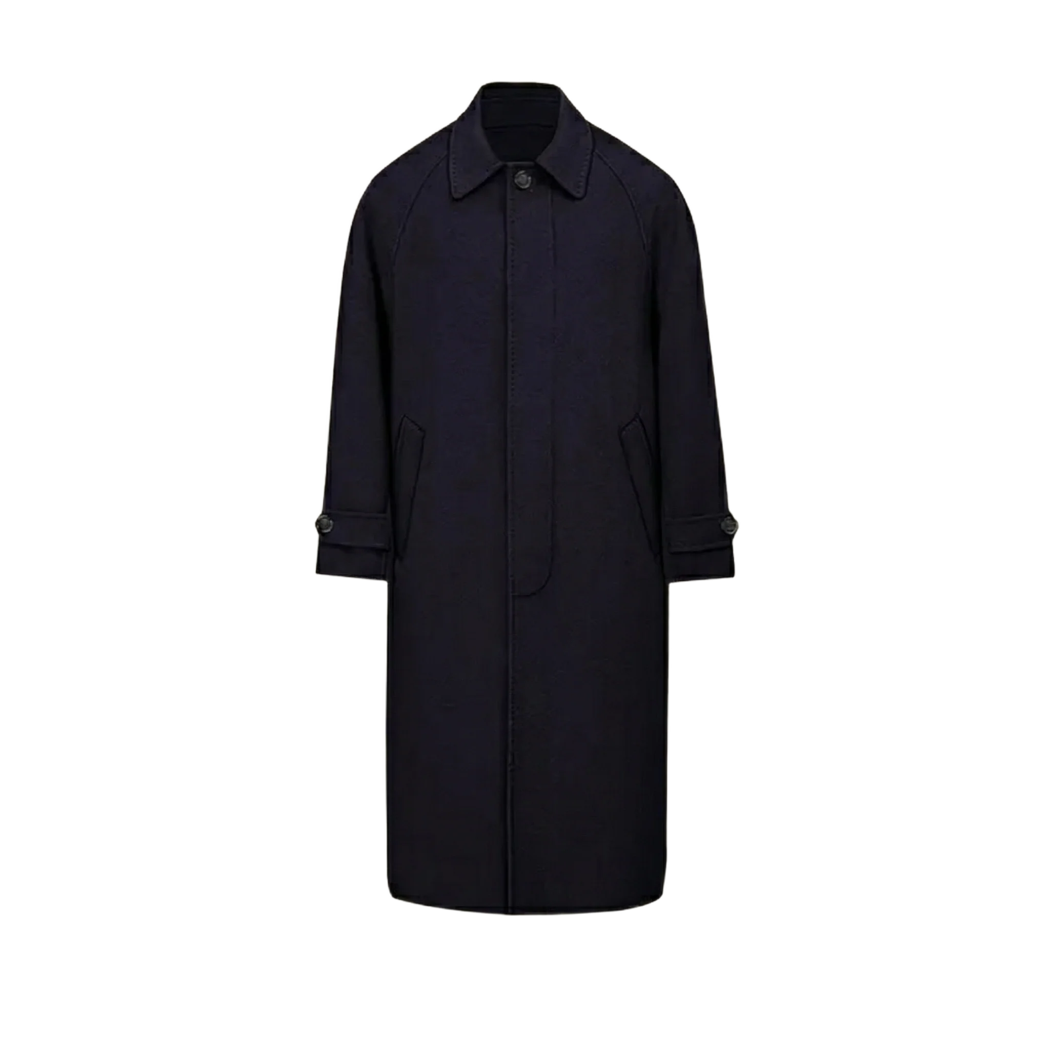 Double-Sided Wool Overcoat - Image 7