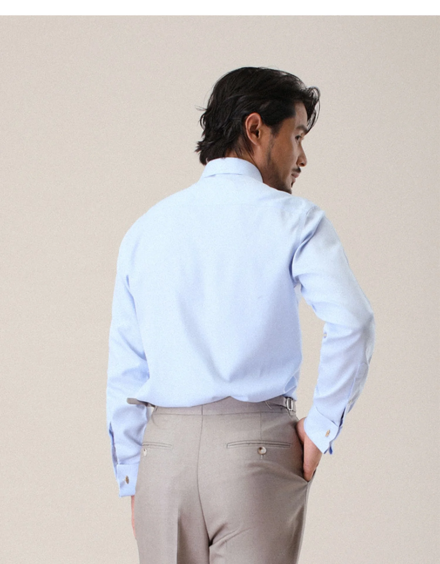 Double-Strand Non-Iron Dress Shirt - Image 10