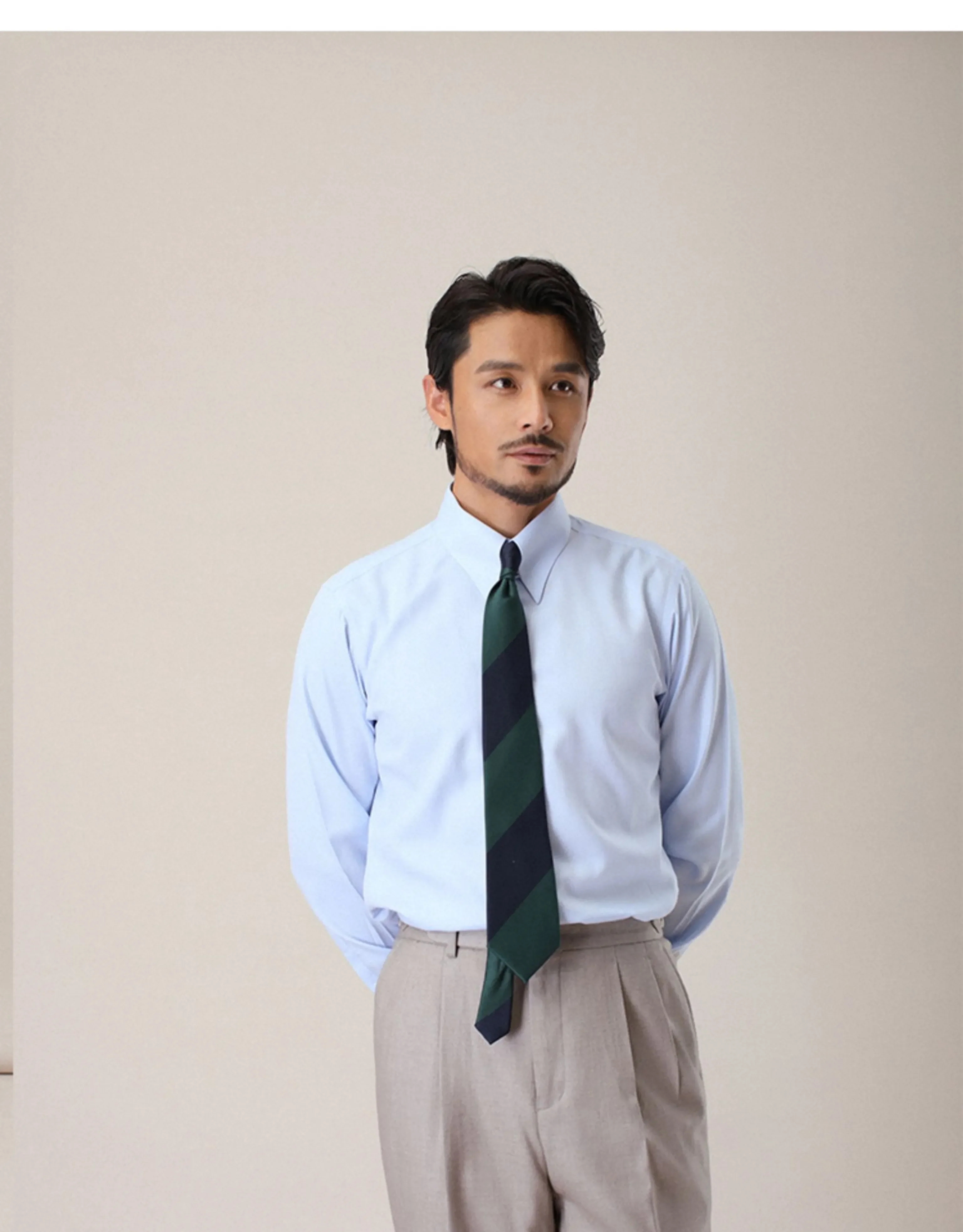 Double-Strand Non-Iron Dress Shirt - Image 14