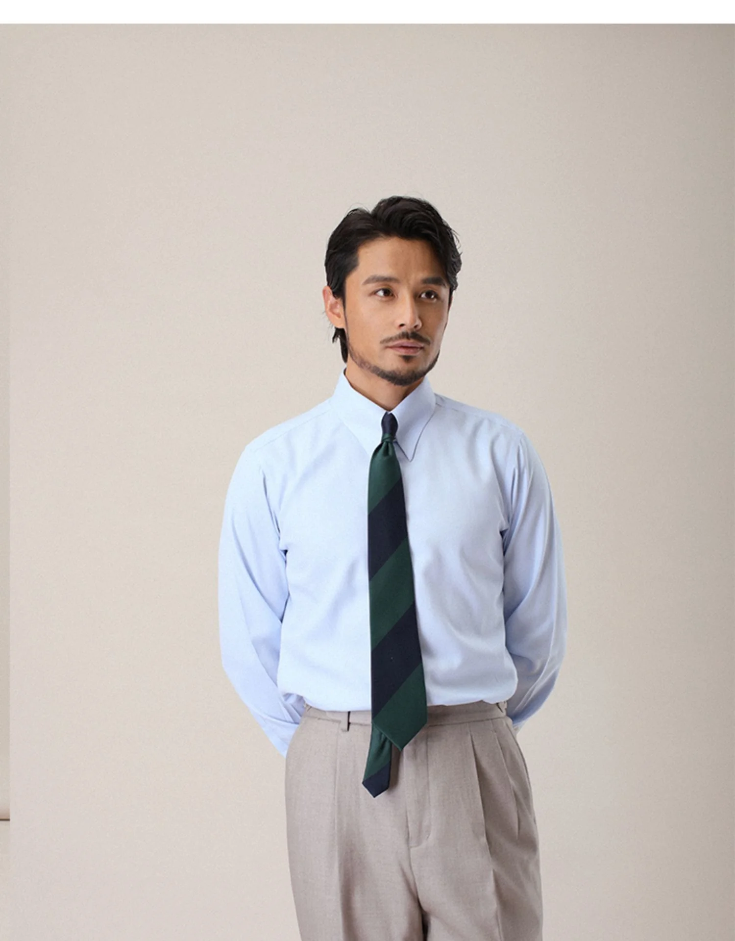 Double-Strand Non-Iron Dress Shirt - Image 3