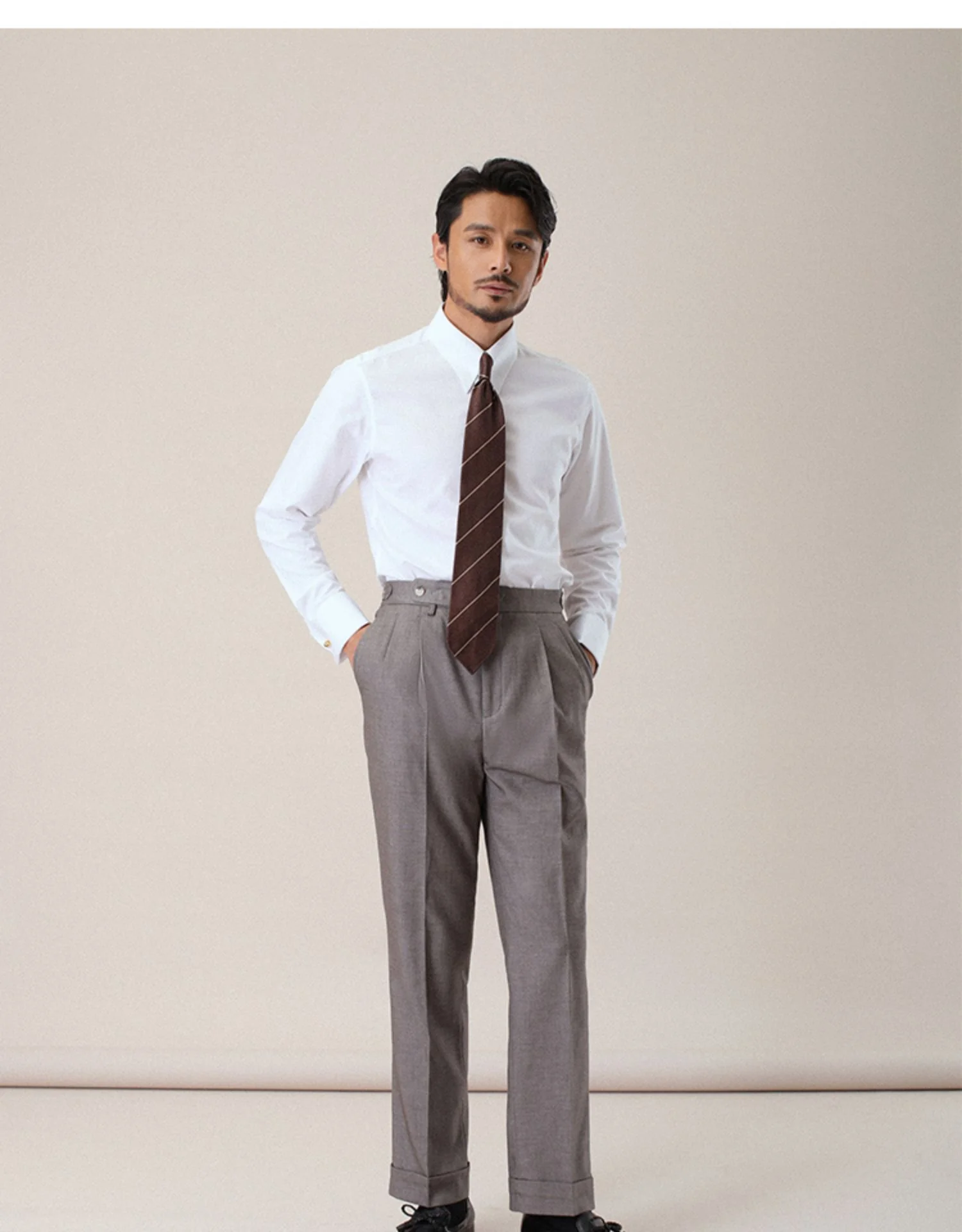 Double-Strand Non-Iron Dress Shirt - Image 5