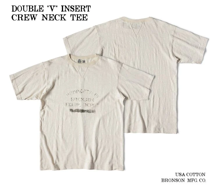 Double V Vintage Crew Tee - Image 13