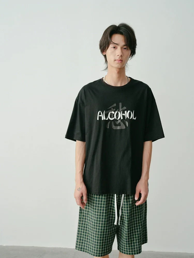 Double-Yarn Cotton Crewneck Tee