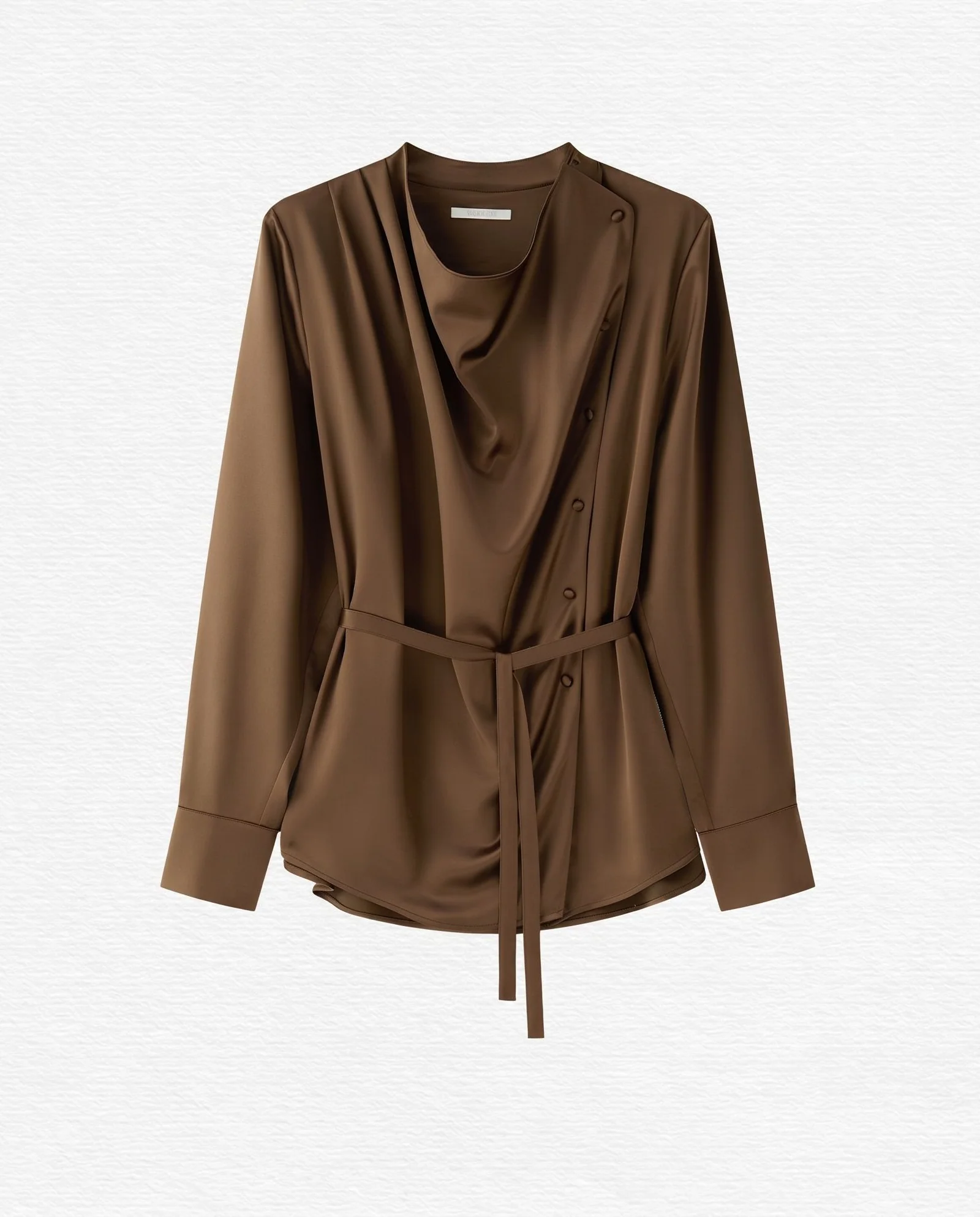 Draped Button Blouse - Image 6