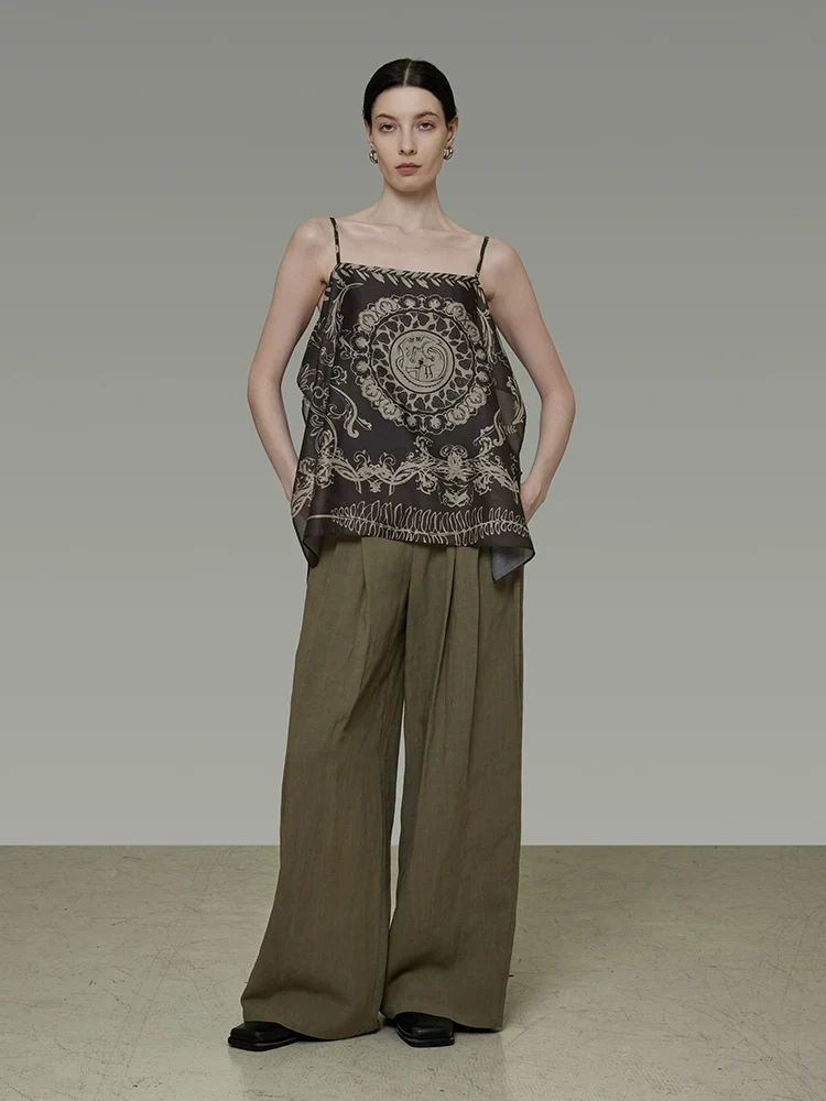 Draped Ethnic Print Cami - Image 2