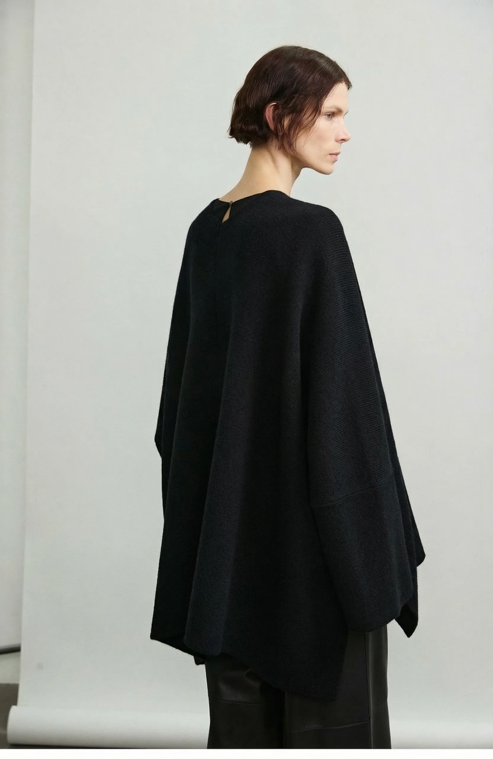 Draped Knit Cardigan - Image 3