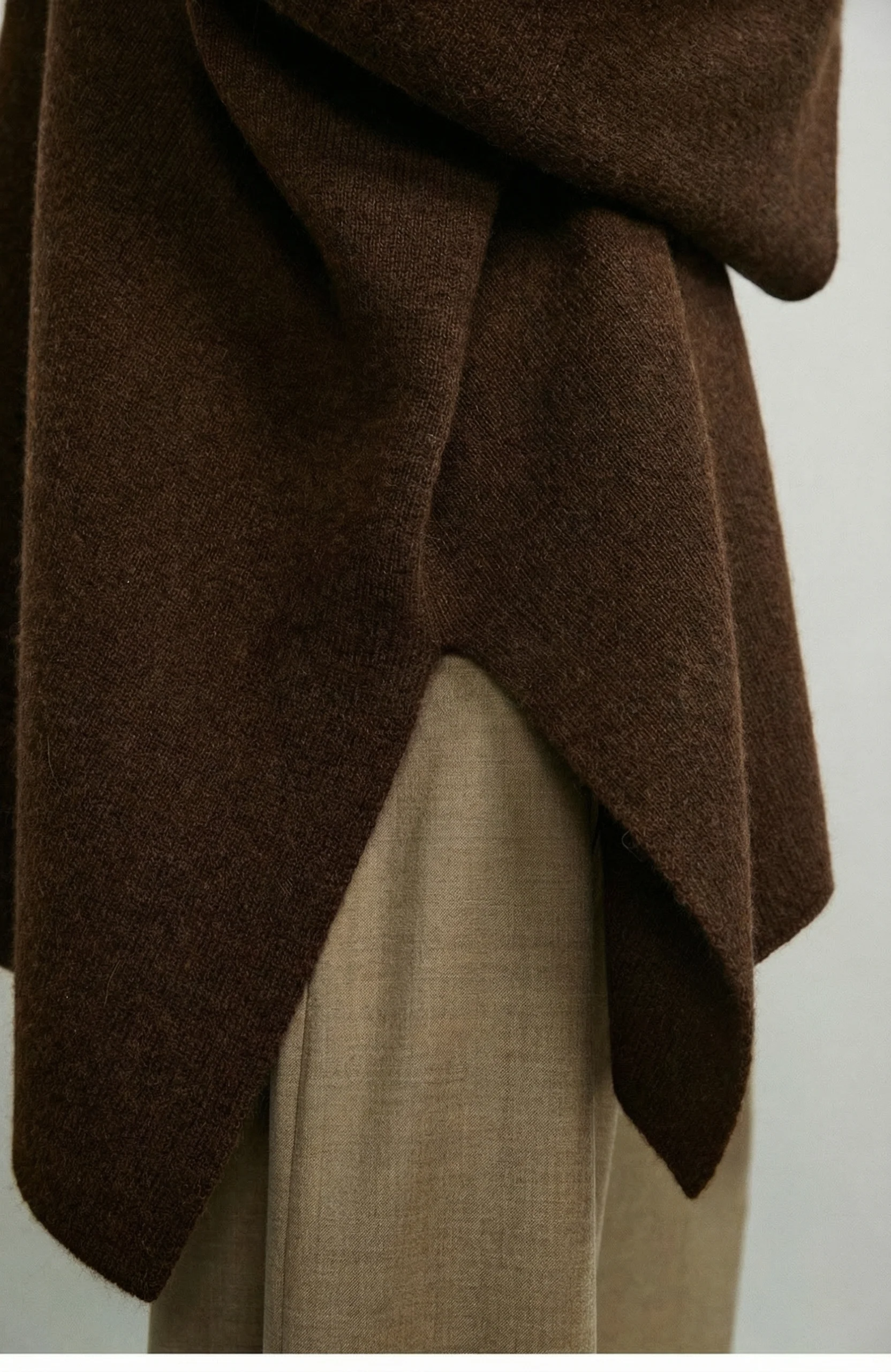 Draped Knit Cardigan - Image 5