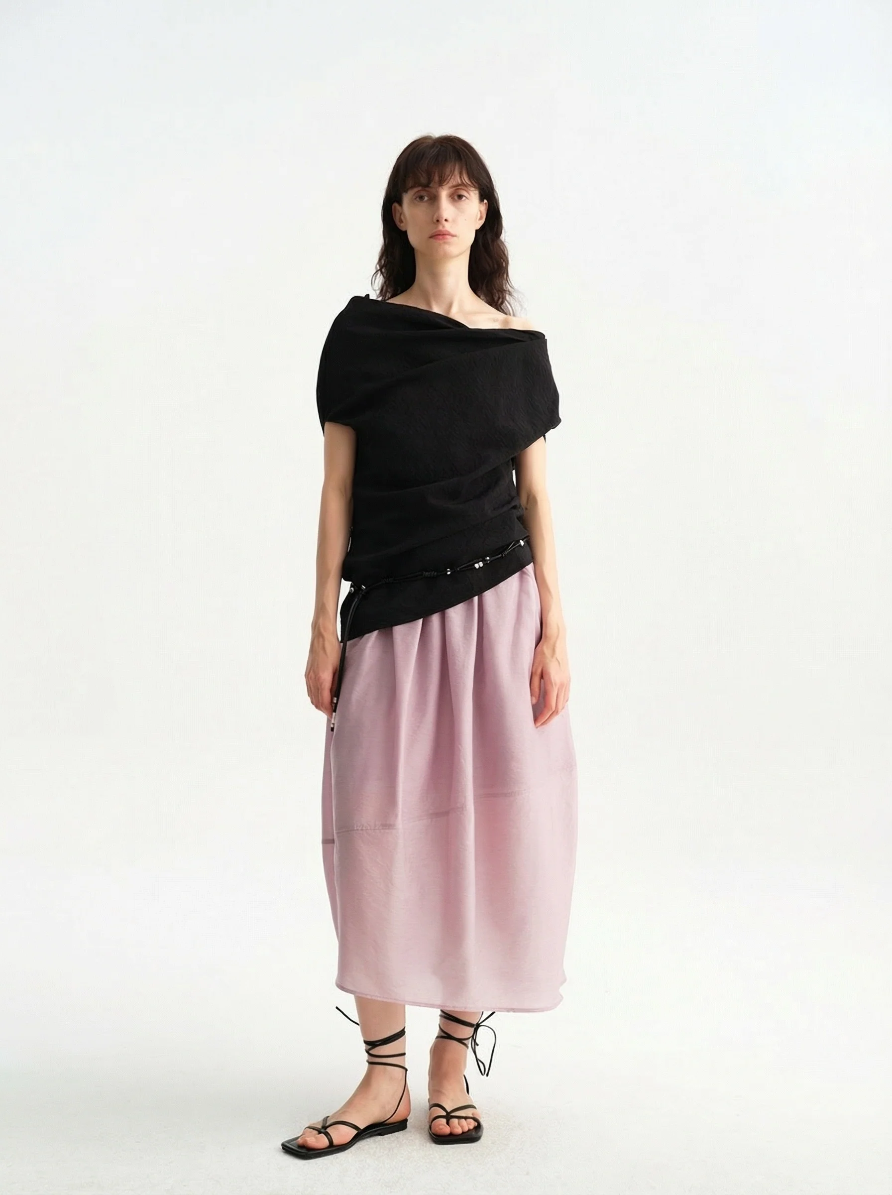 Draped Off-Shoulder Top - Image 3