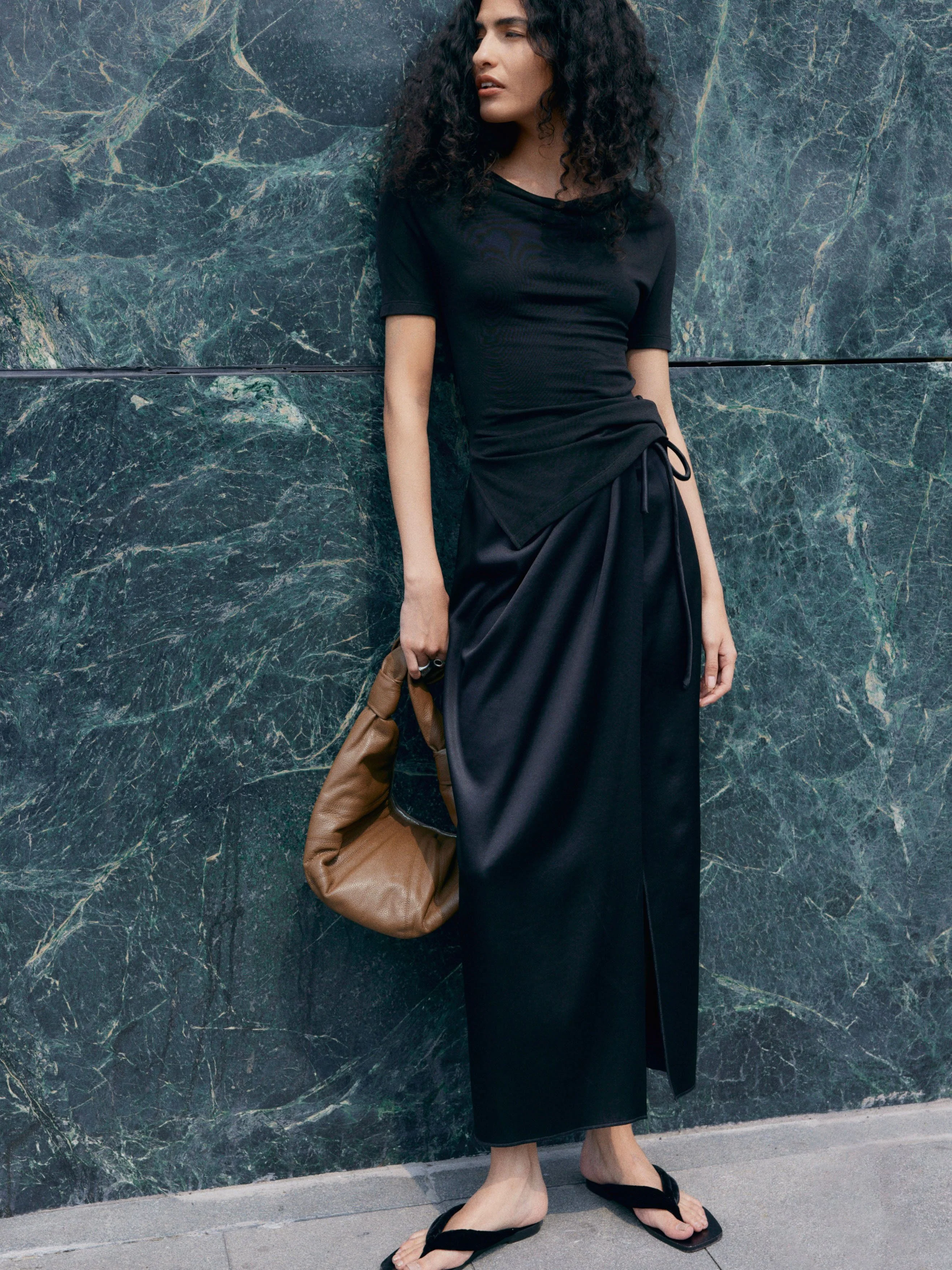 Draped Short-Sleeve Top - Image 5