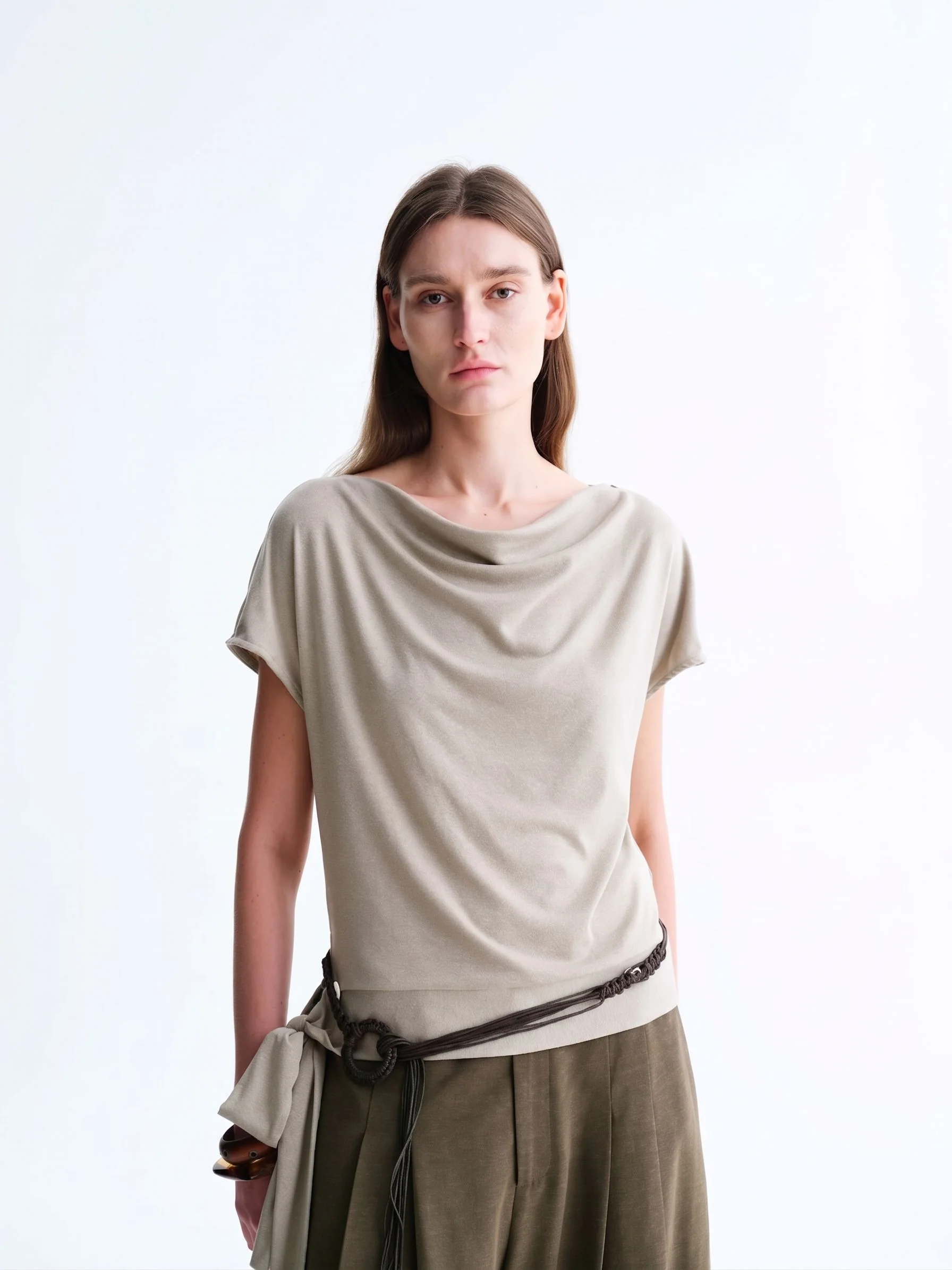 Draped Tie Top - Image 2