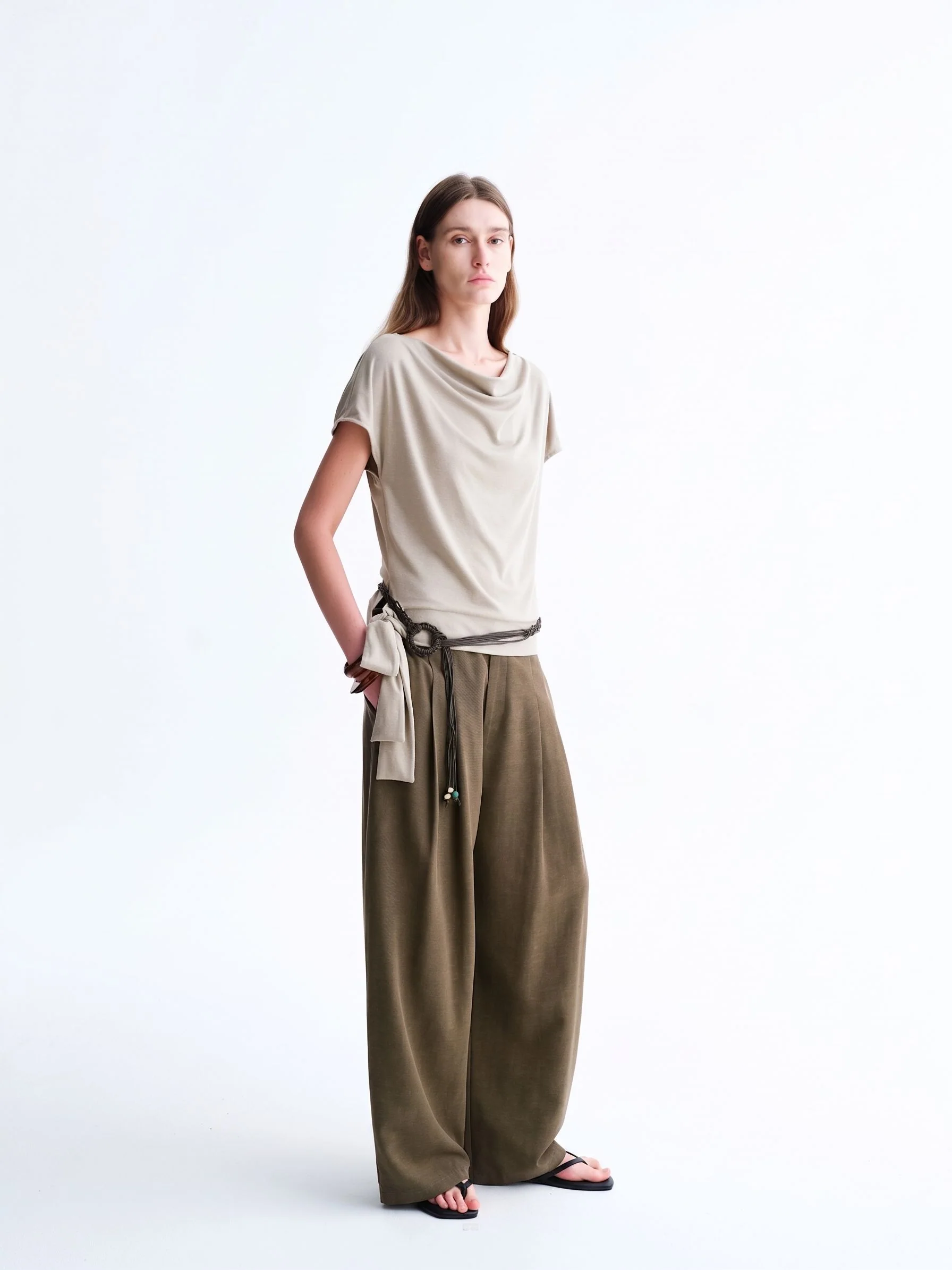 Draped Tie Top - Image 4