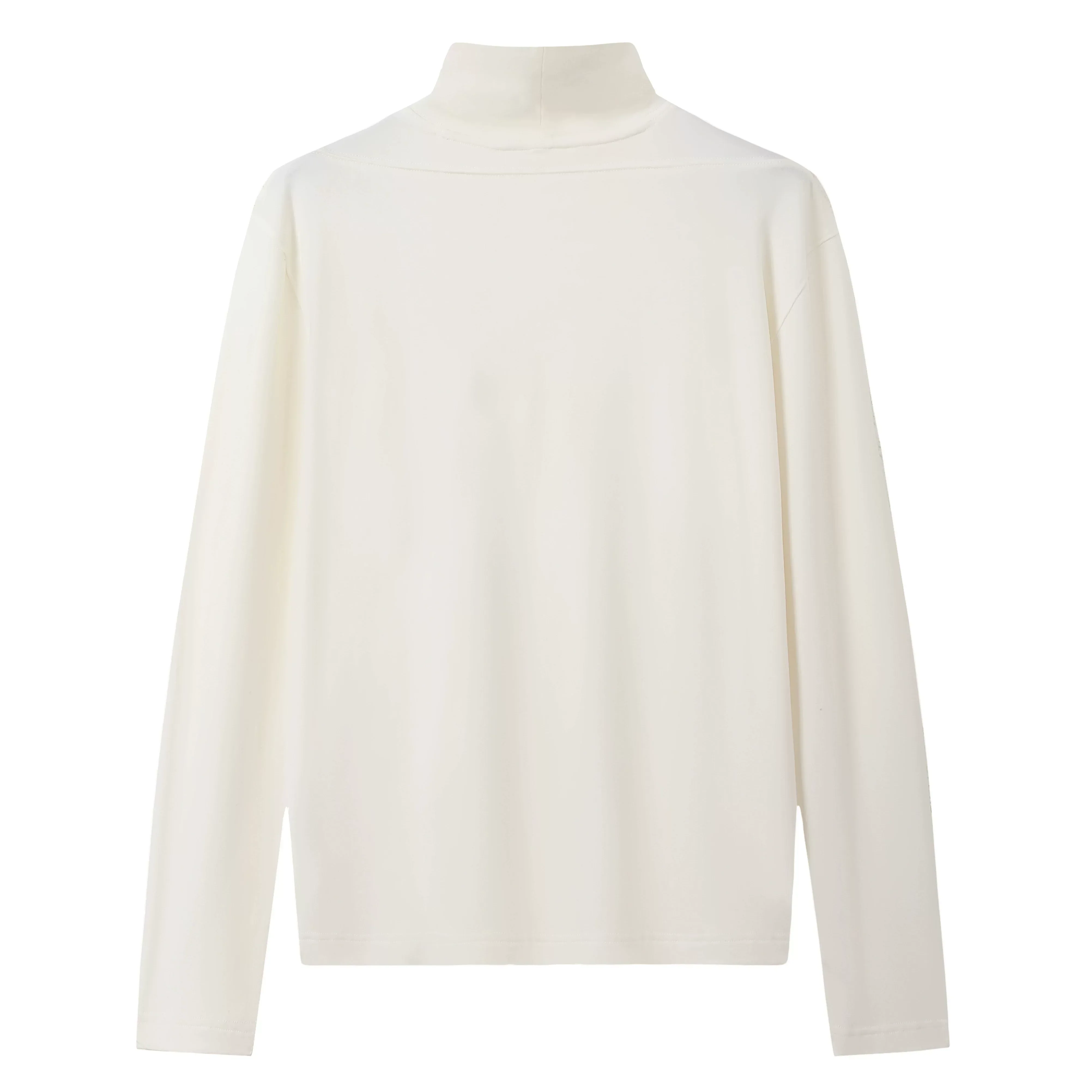 Draped Turtleneck Top - Image 2