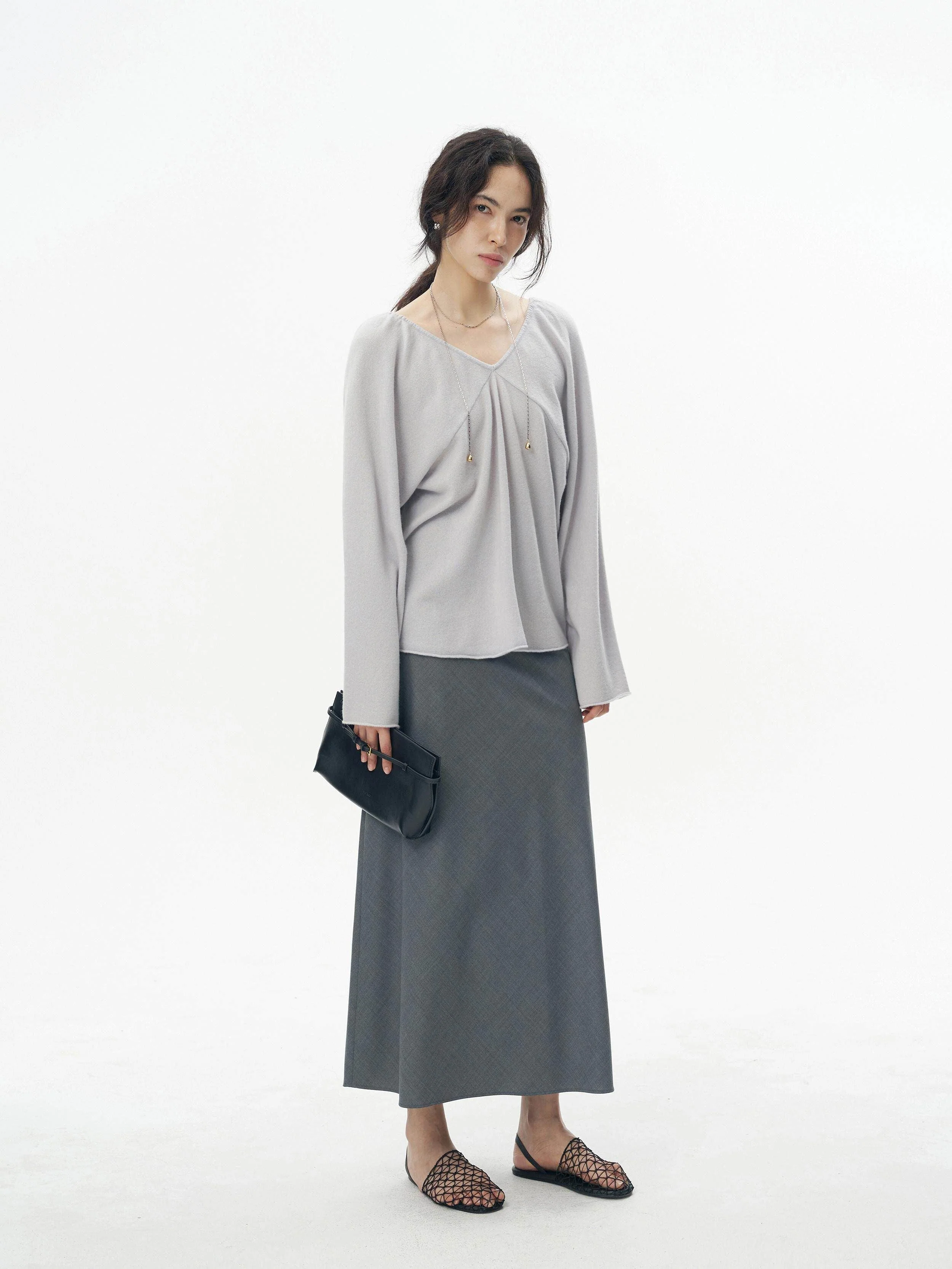 Draped V-Neck Top - Image 5