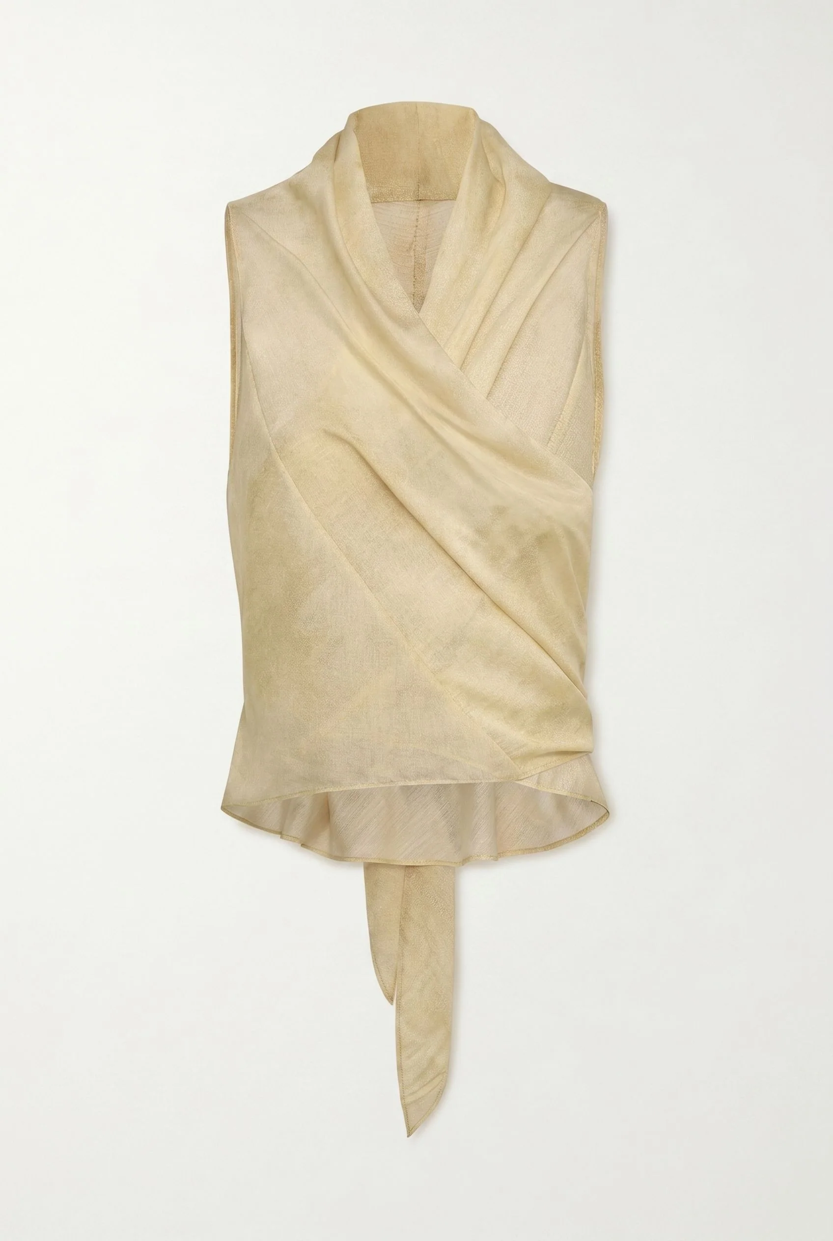 Draped Wrap Top - Image 6