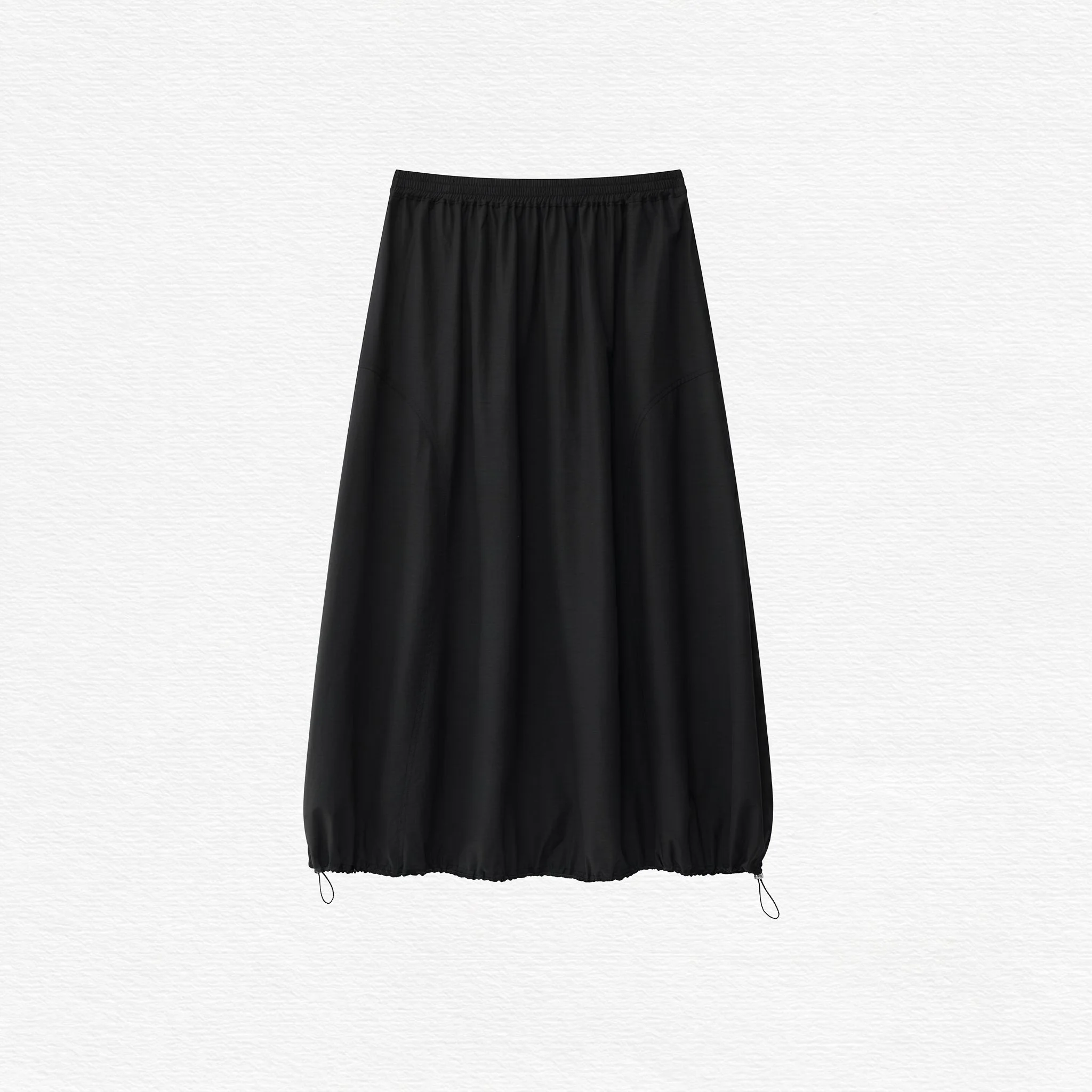 Drawcord Bubble Skirt - Image 8
