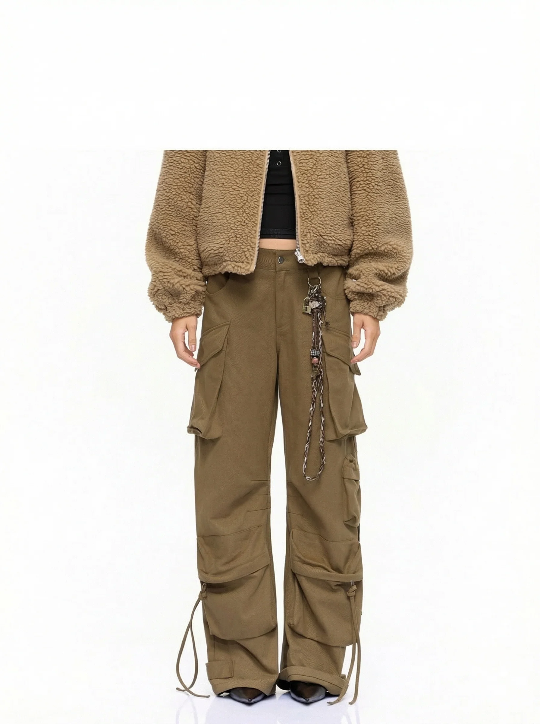 Drawcord Cargo Pants