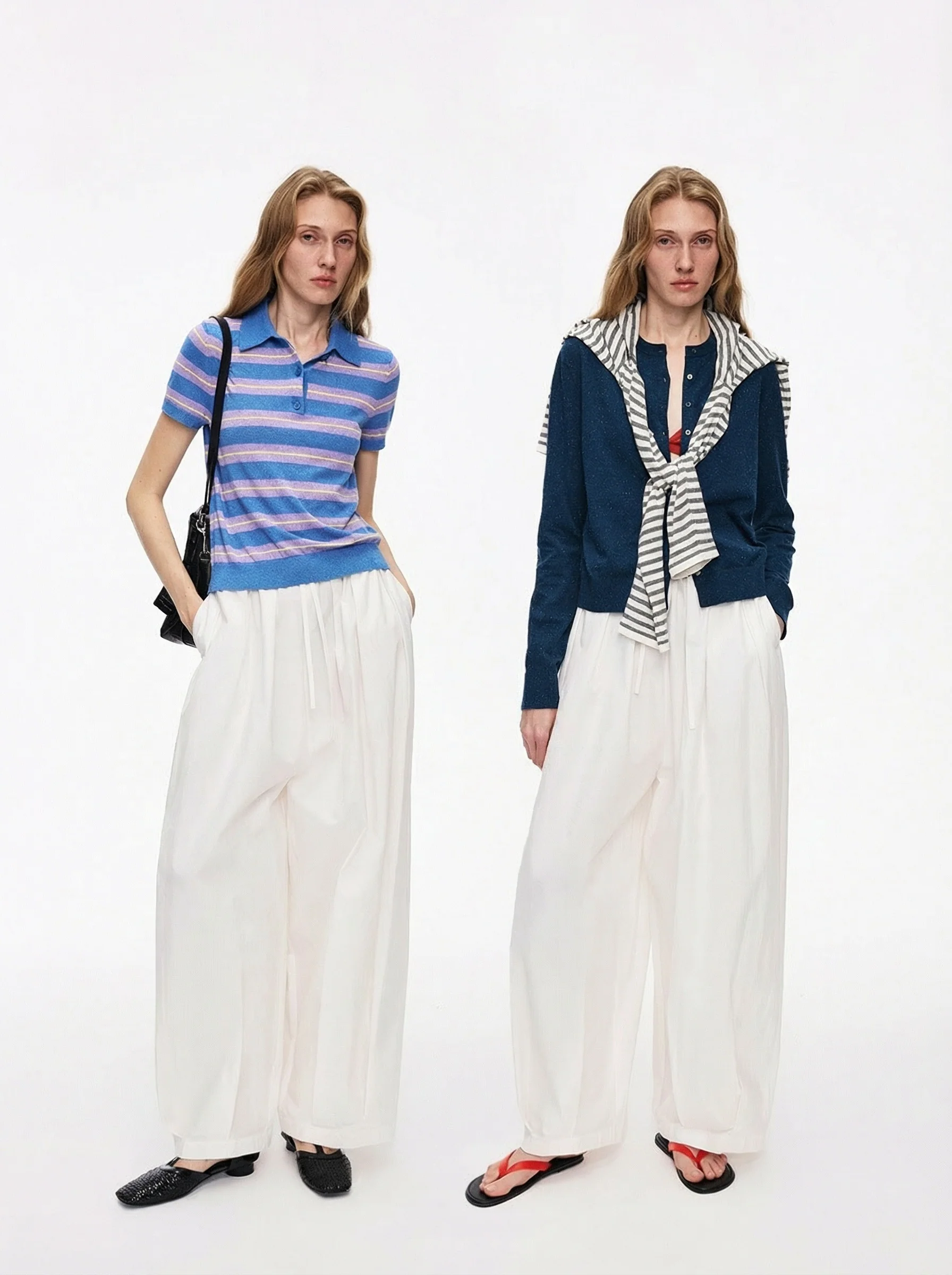 Drawstring Barrel Pants - Image 2