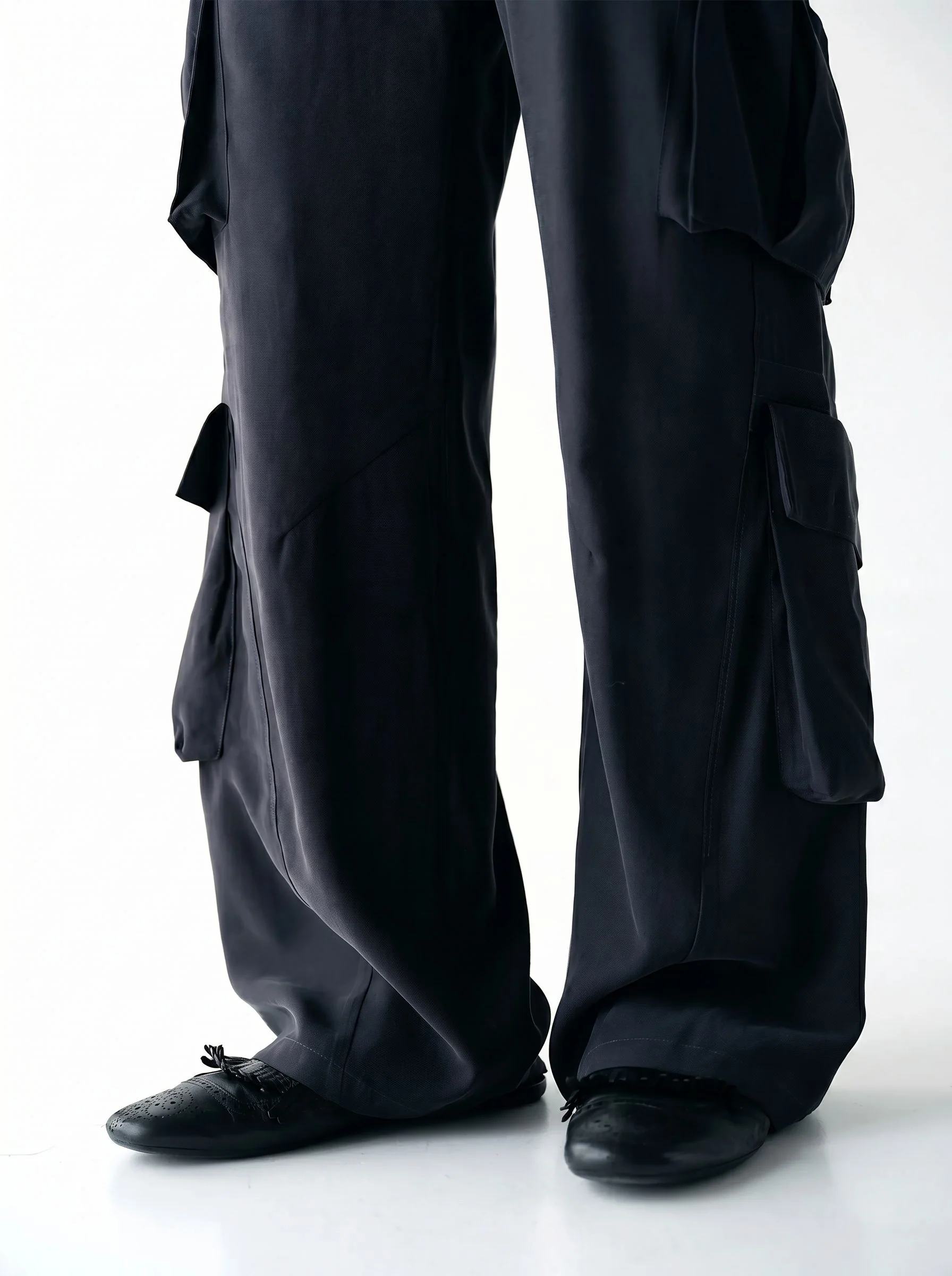 Drawstring Cargo Trousers - Image 3