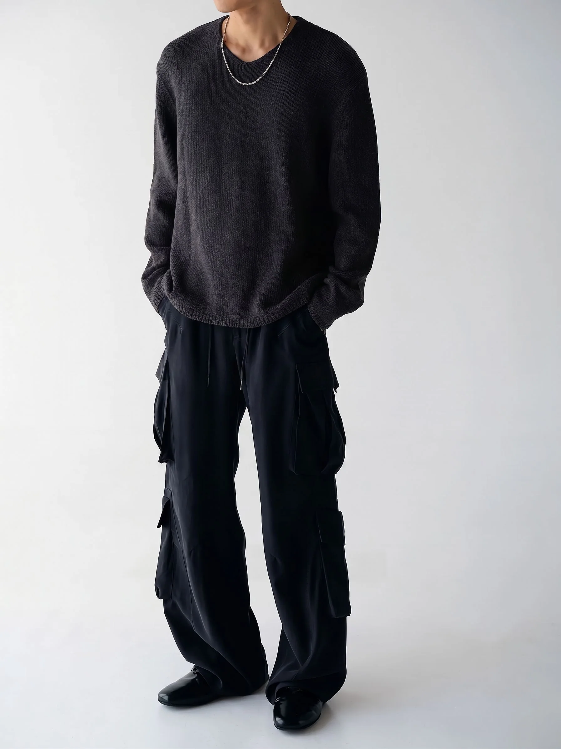 Drawstring Cargo Trousers - Image 5