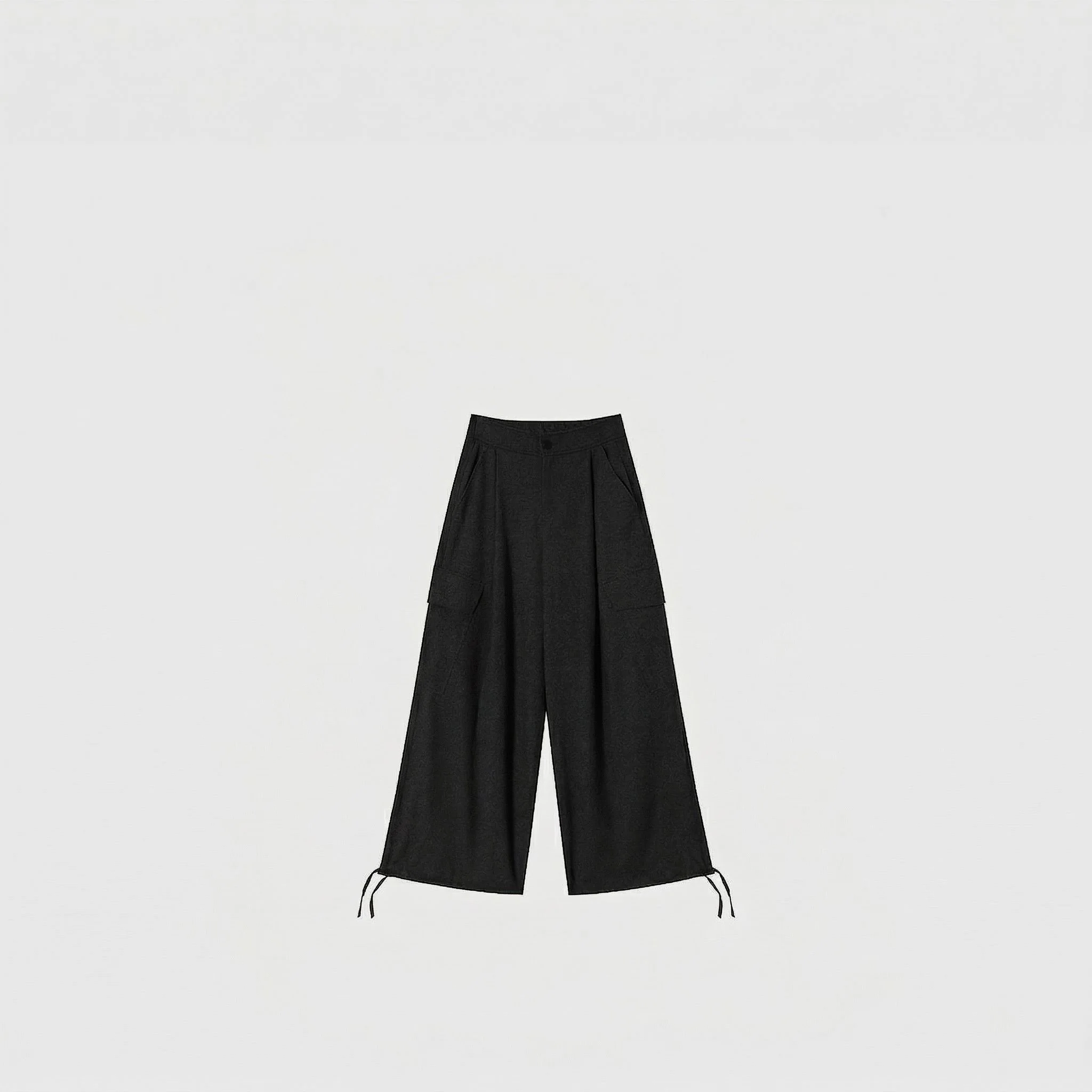 Drawstring Cargo Trousers - Image 4
