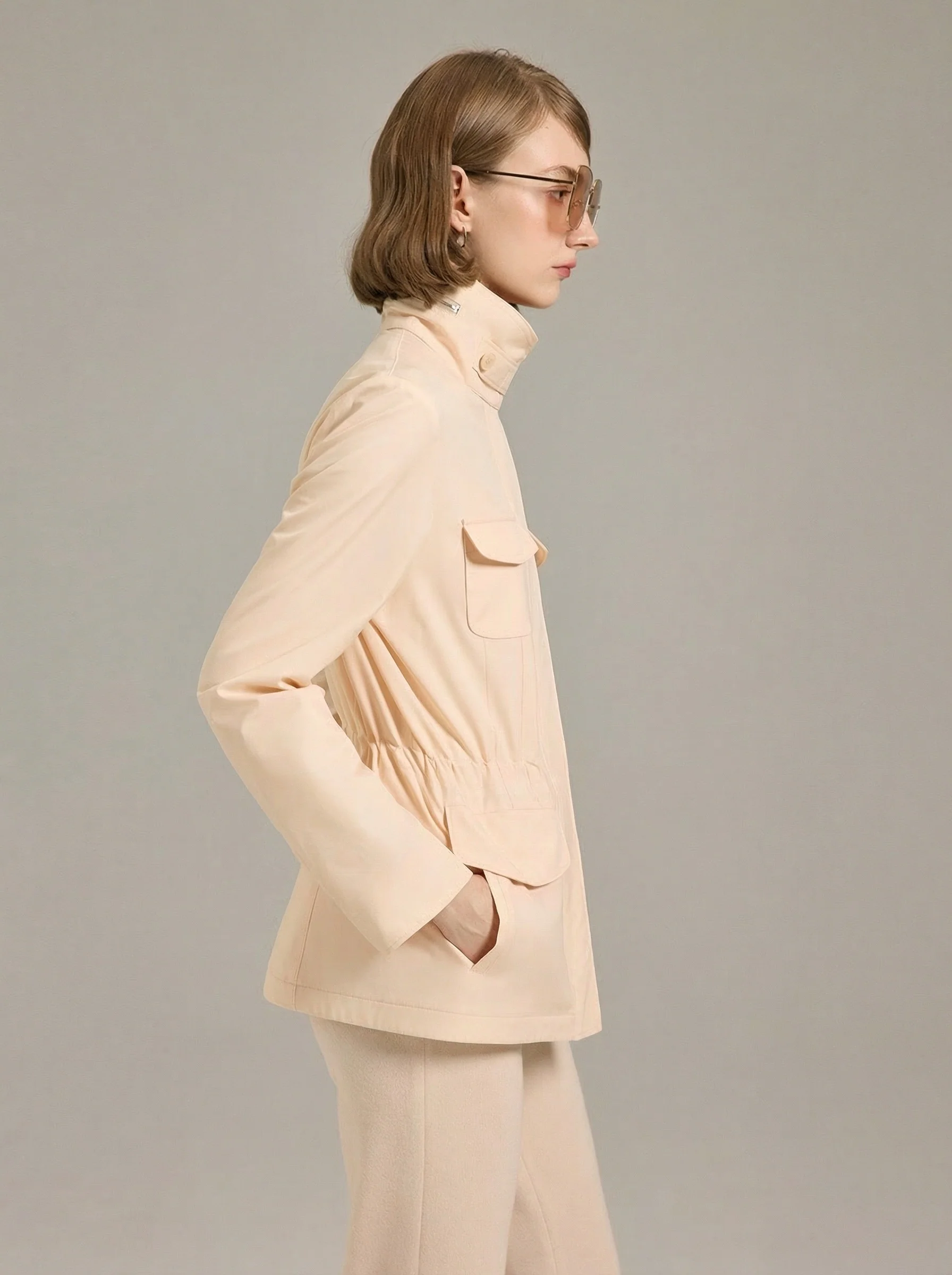 Drawstring Field Jacket - Image 3
