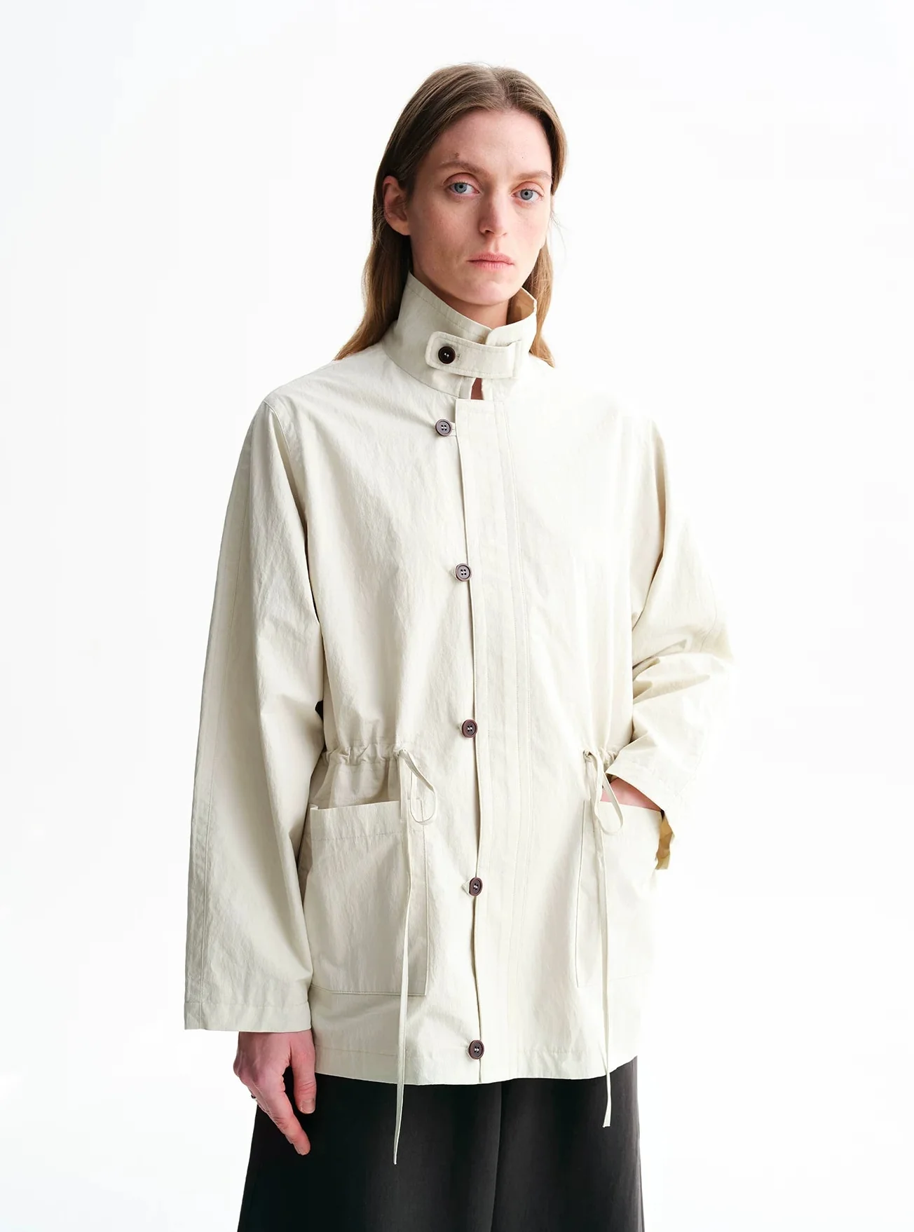 Drawstring Field Jacket - Image 4