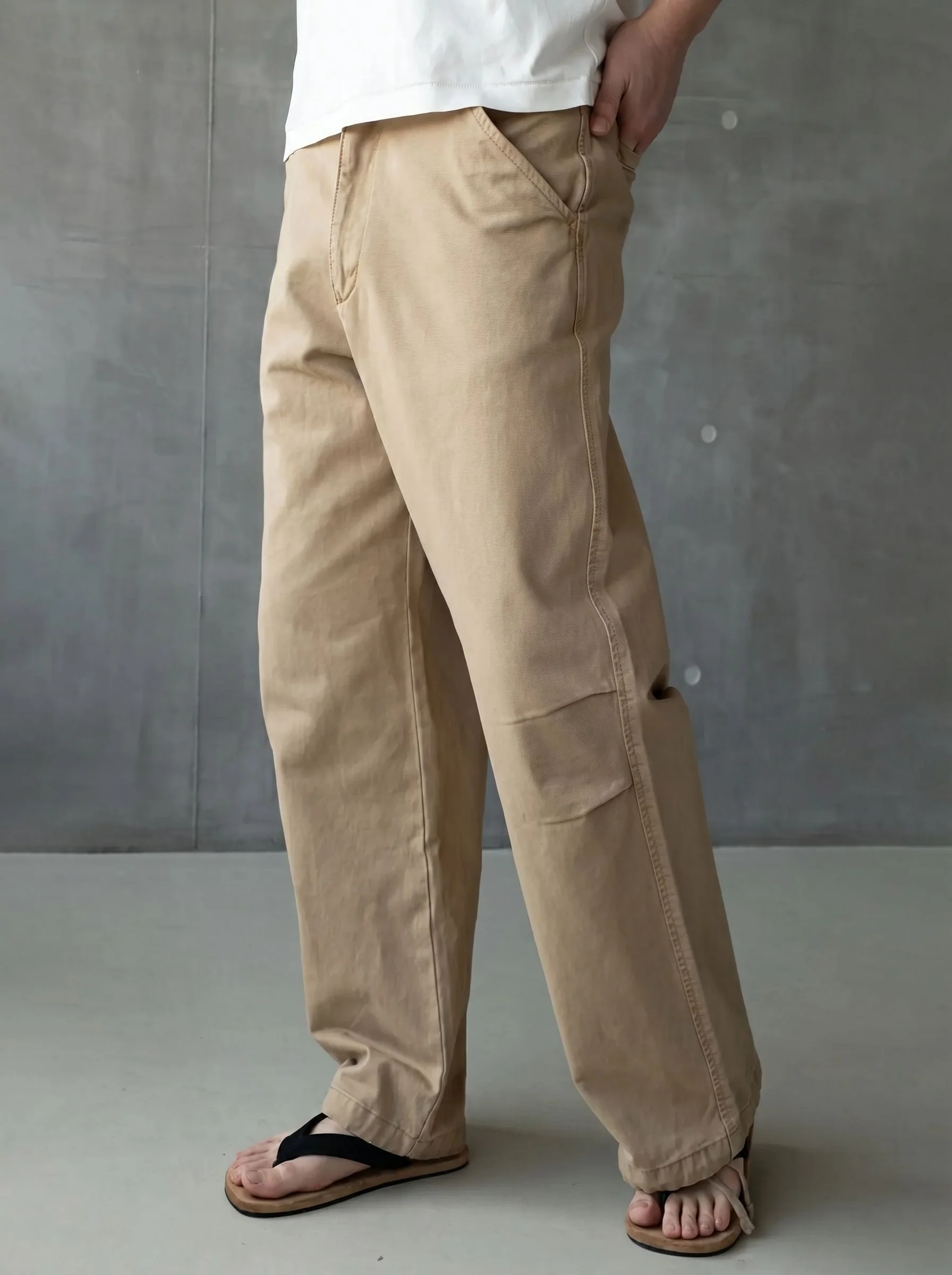 Drawstring Hem Utility Pants - Image 2