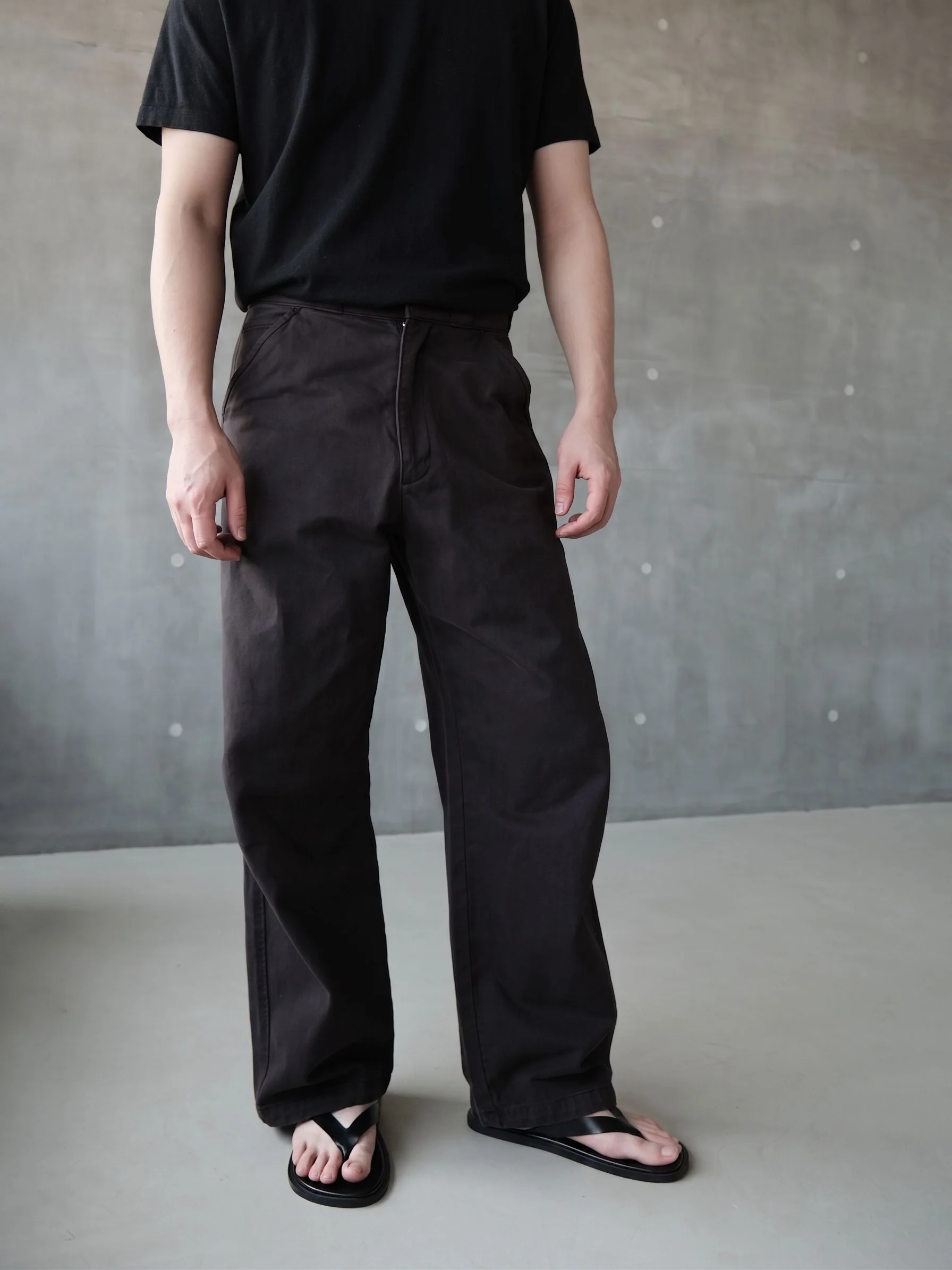 Drawstring Hem Utility Pants - Image 3