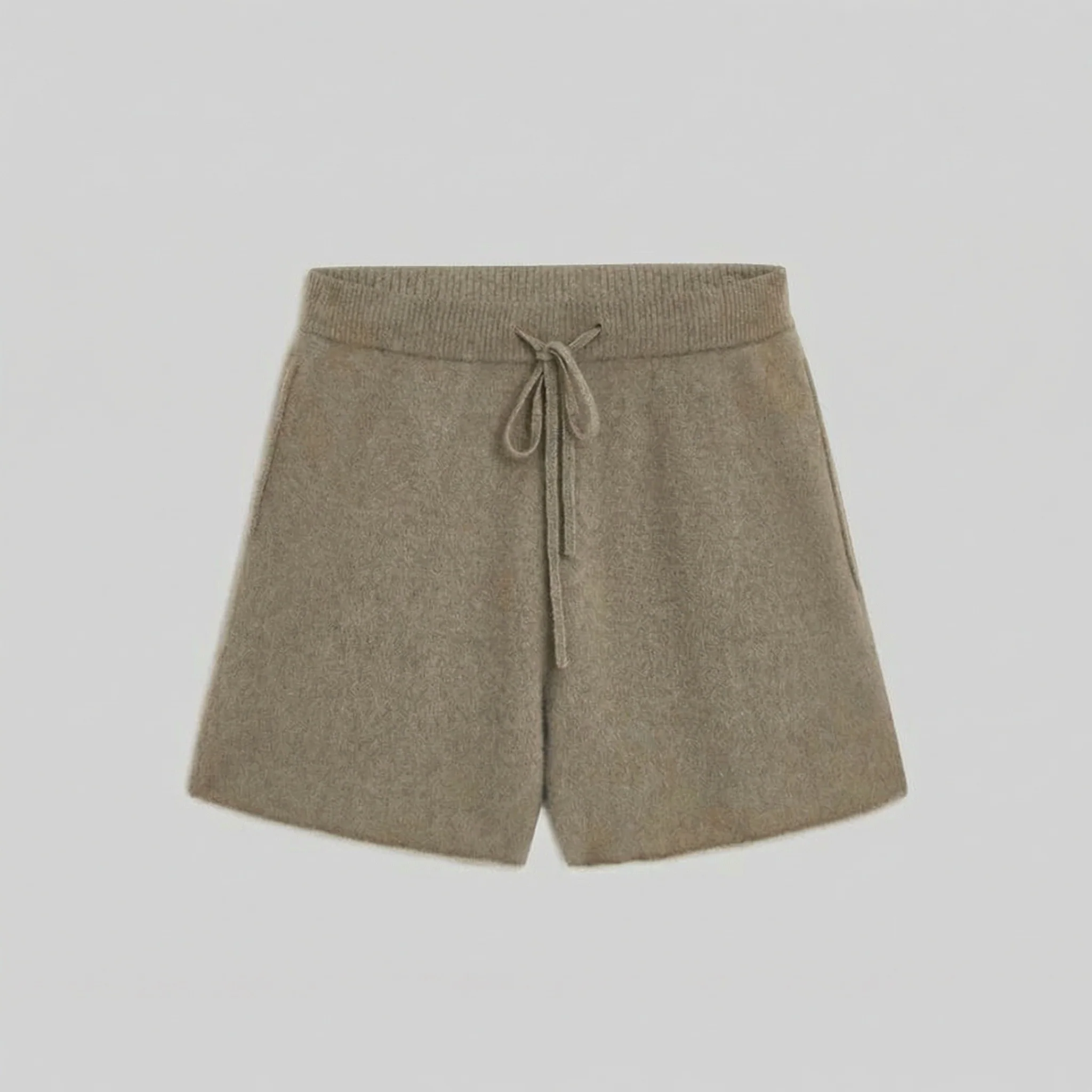 Drawstring Knit Shorts - Image 4