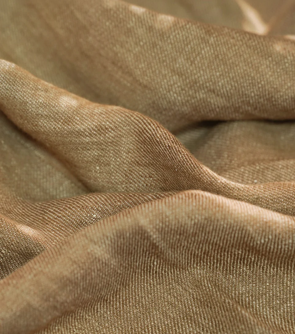 Drawstring Pleat Linen Shorts - Image 4