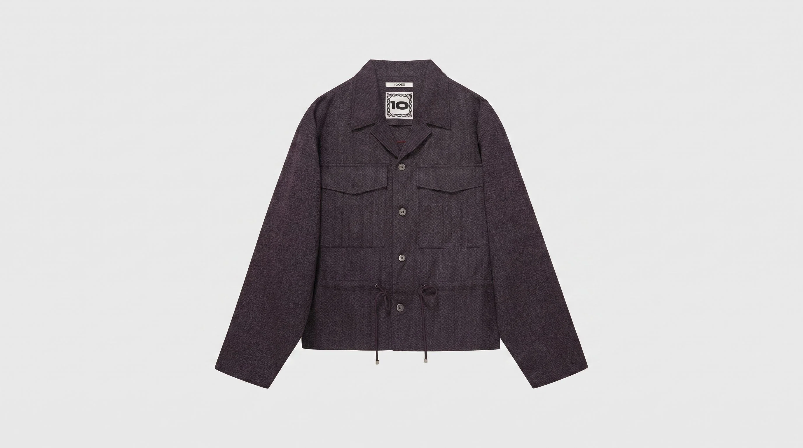 Drawstring Pocket Jacket - Image 6